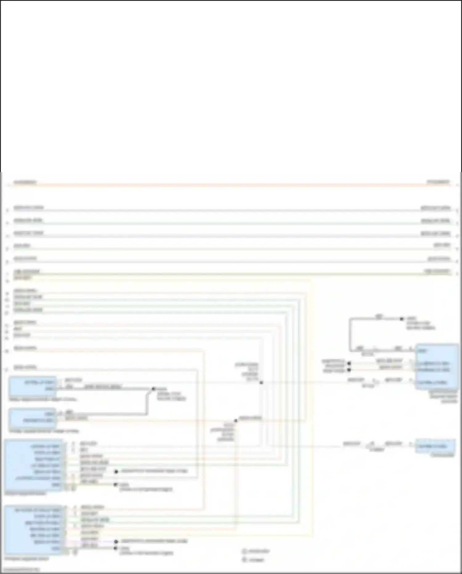 300C Chrysler II рестайлинг (2015-2024): Электросхема фар и фонарей (2 из 3) 