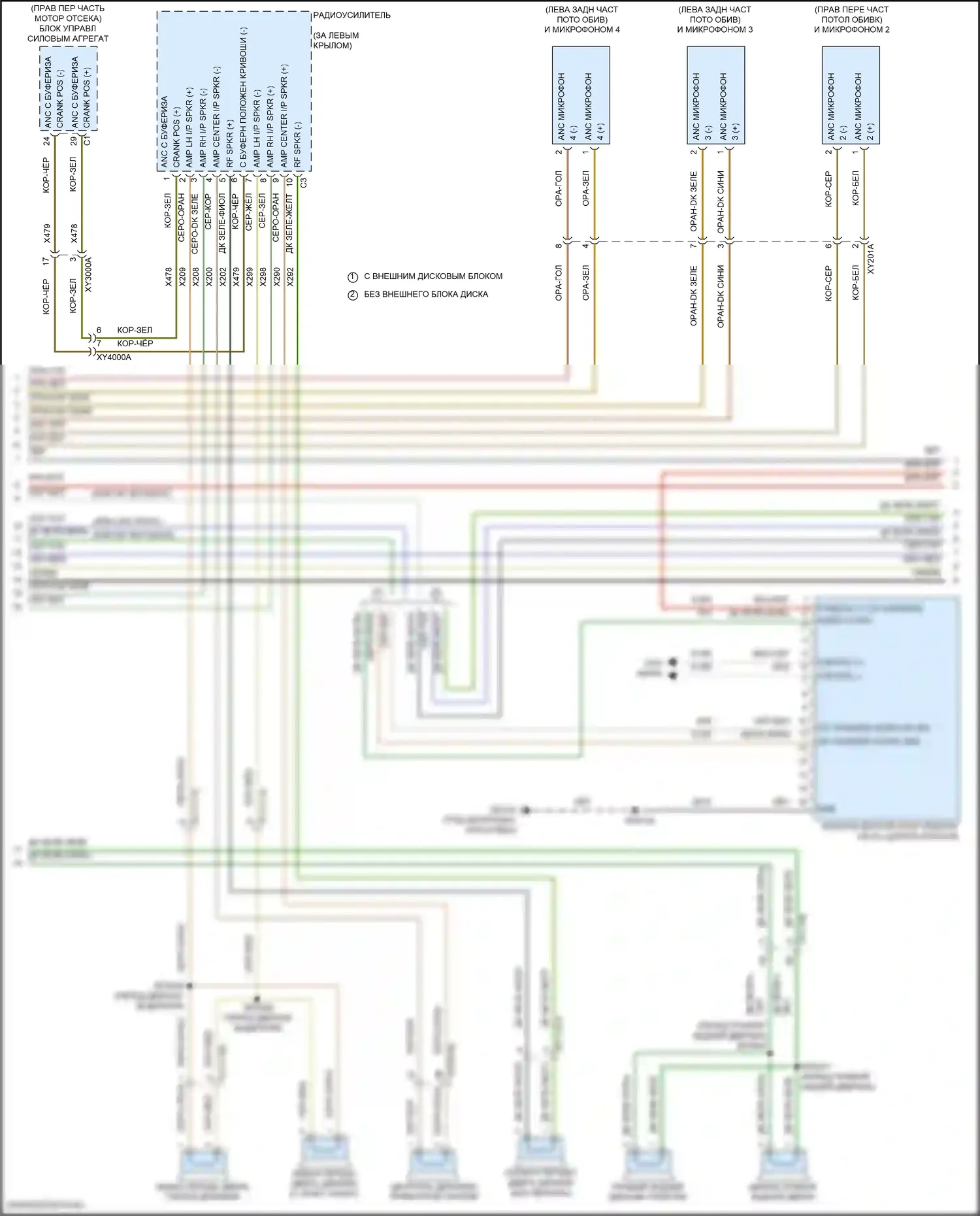 Durango SRT Dodge III рестайлинг 2 (2020-2024): Электросхема навигации, премиум 2 без rfv (3 из 5) 