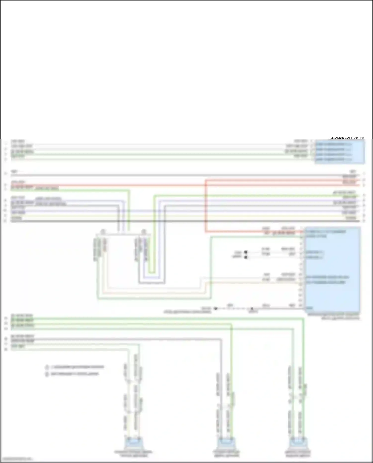 Durango SRT Dodge III рестайлинг 2 (2020-2024): Электросхема навигации, премиум без rfv (3 из 5) 