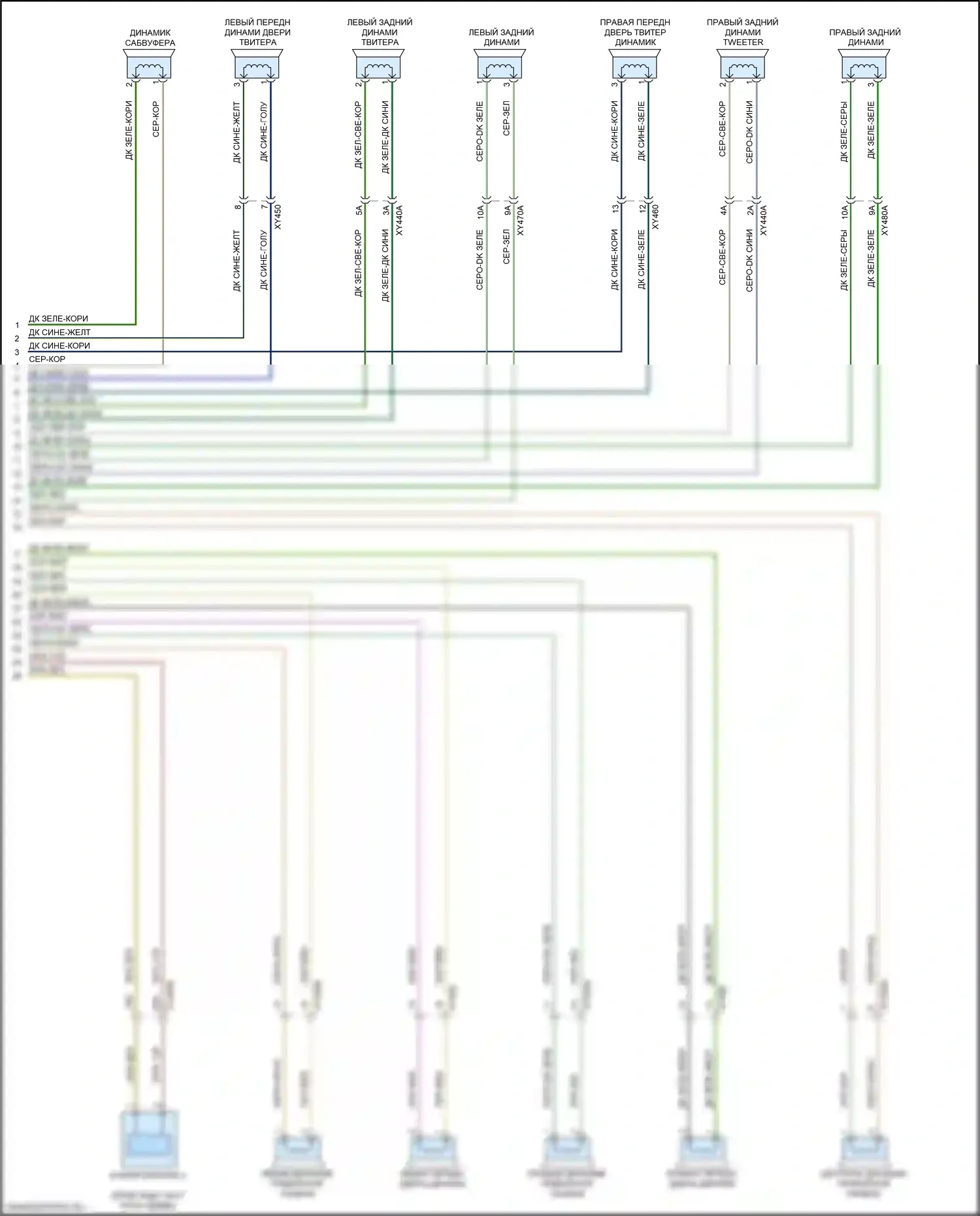 Ram Dodge V (2018-2024): Электросхема навигации, премиум 2 (4 из 4) 