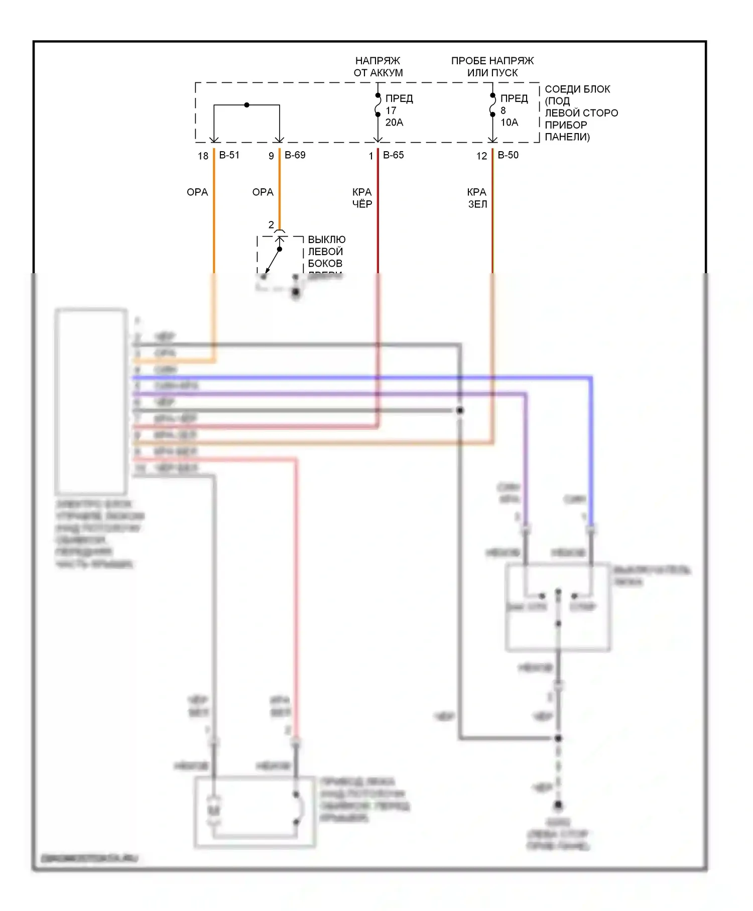 Talon Eagle II (1994-1999): Складная крыша/цепи штриховки 