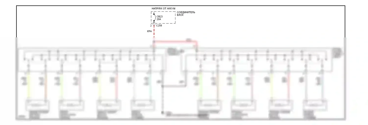Vision Eagle I (1992-1997): Электросхемы силового сиденья 