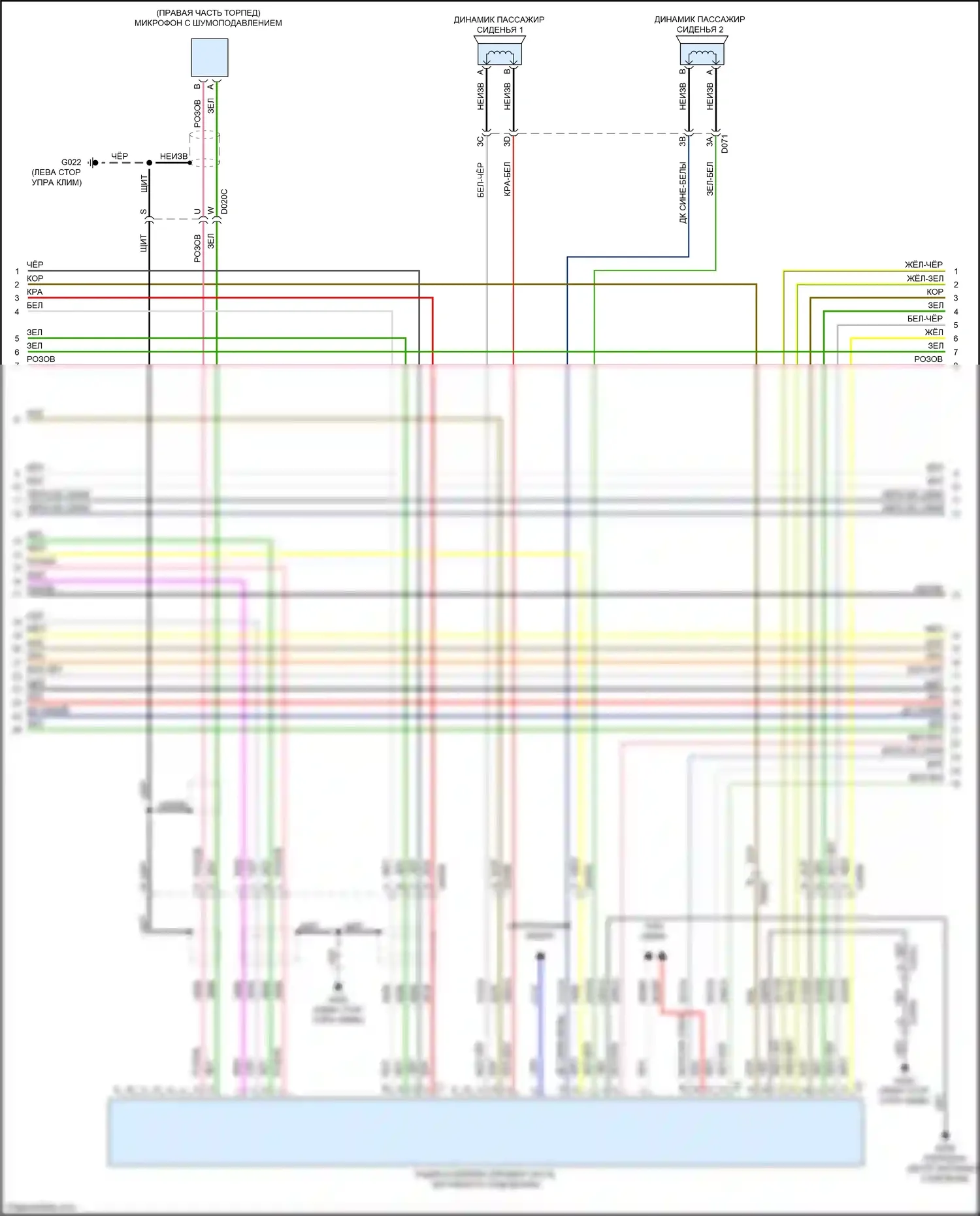 124 Spider FIAT I (2016-2020): Электросхема навигации, премиум 2 (2 из 4) 