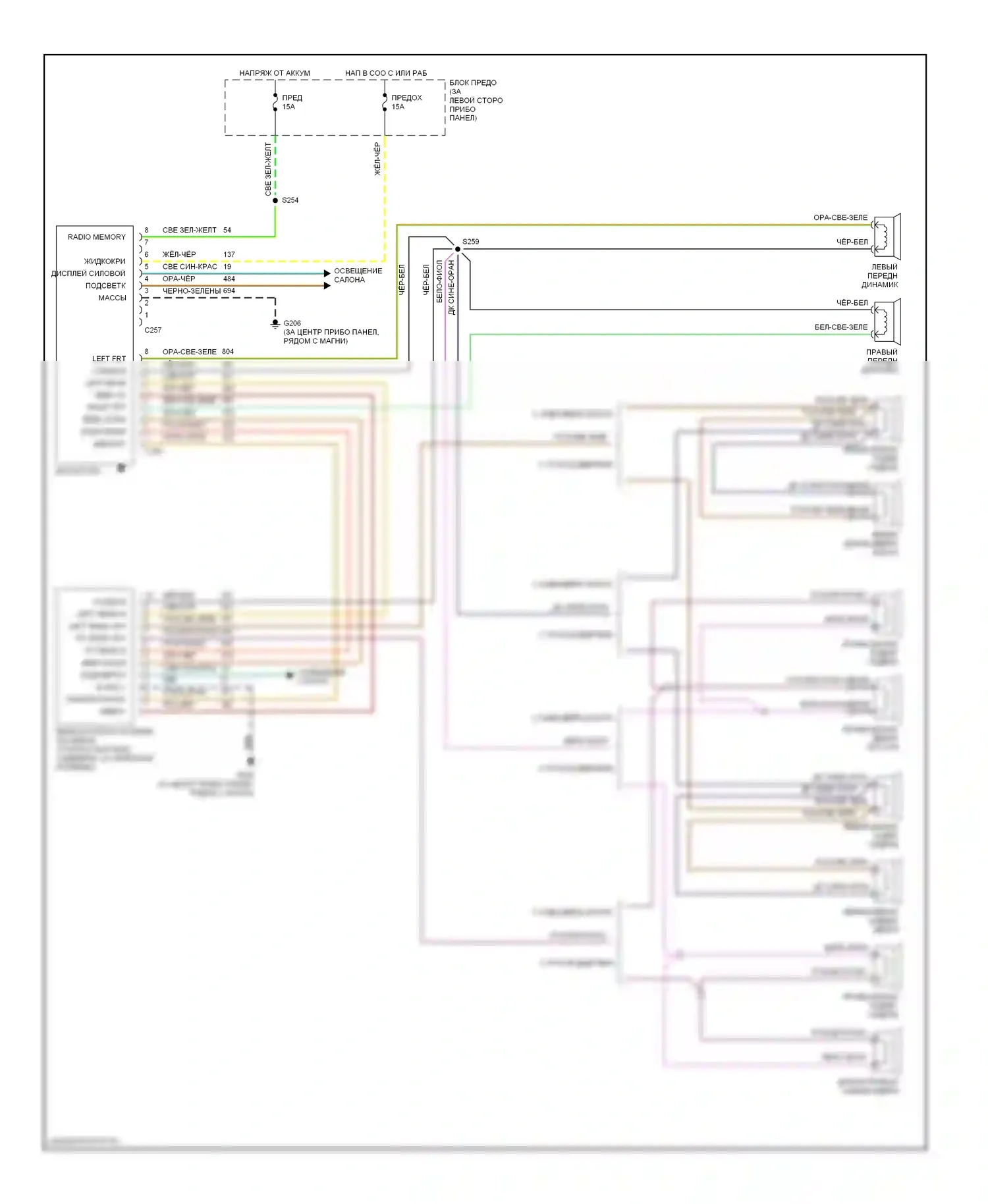 Aerostar Ford I (1986-1997): Am/ fm стерео, с удаленными наушниками 