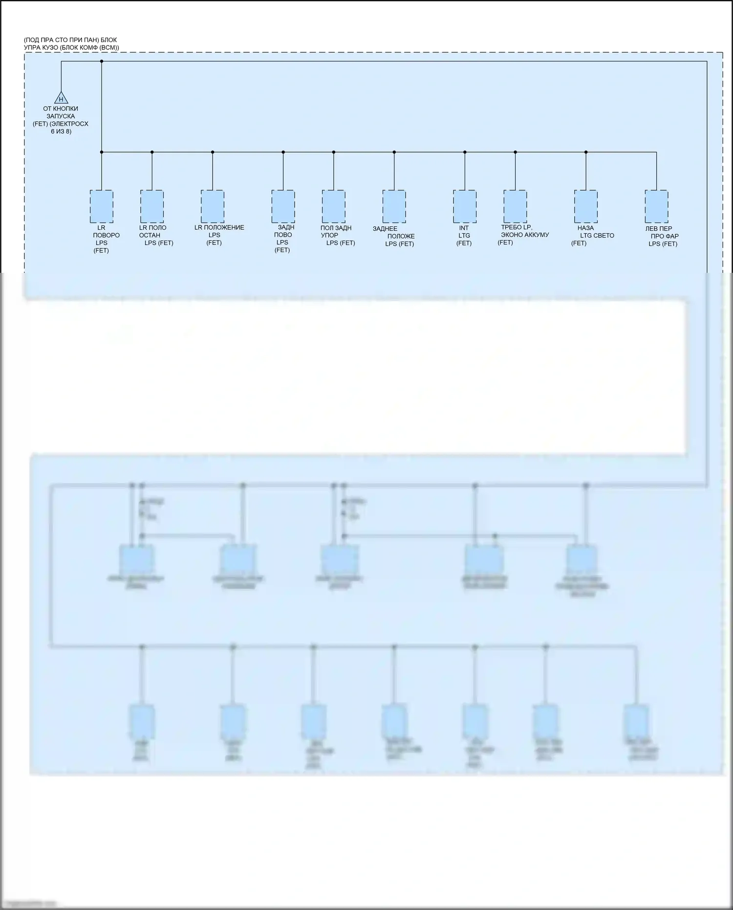 Bronco Sport Ford I (2020-2024): Электросхема блока предохранителей реле (8 из 8) 