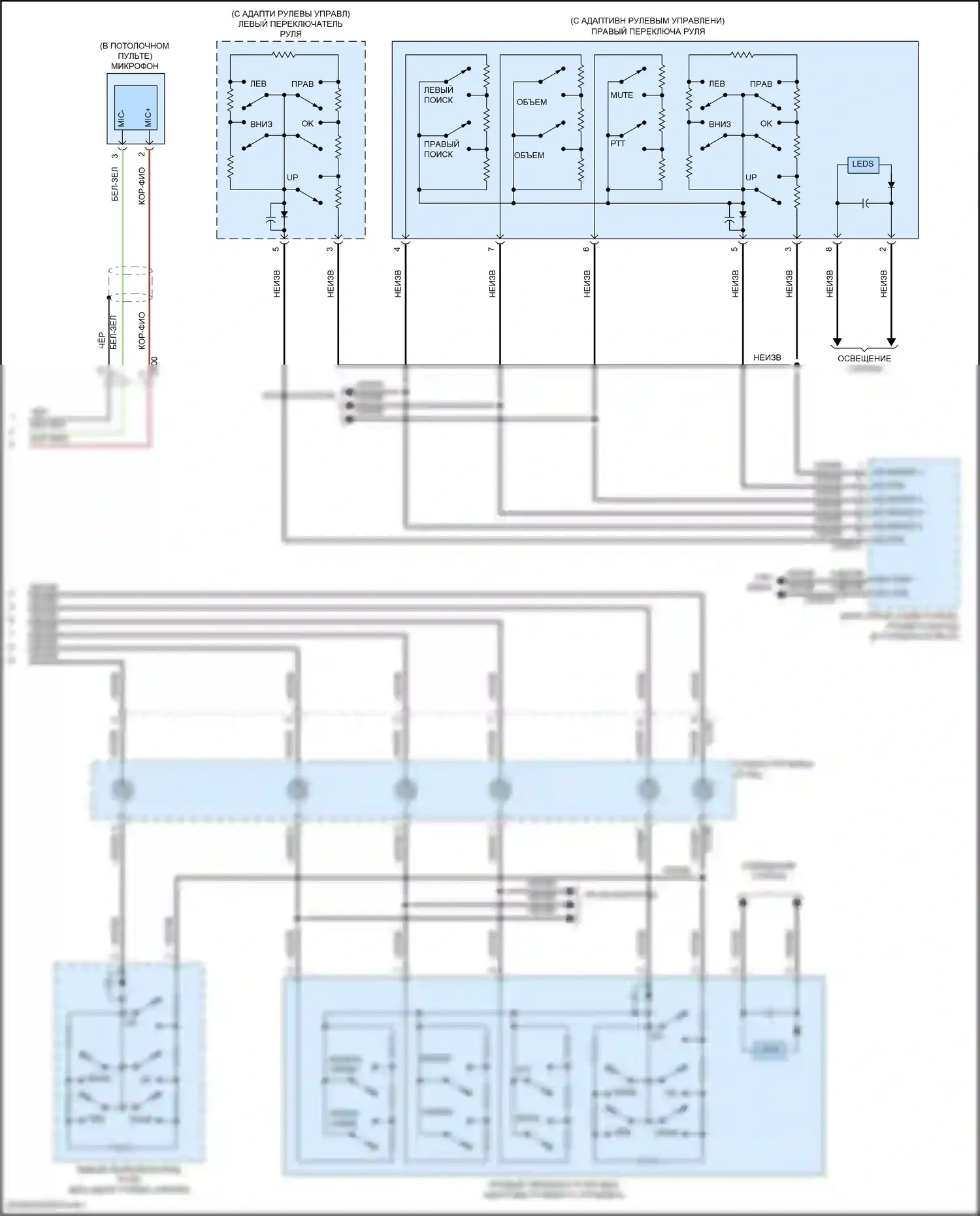 Edge Ford II (2015-2018): Электросхема навигации, с sony и сенсорным экраном (5 из 5) 