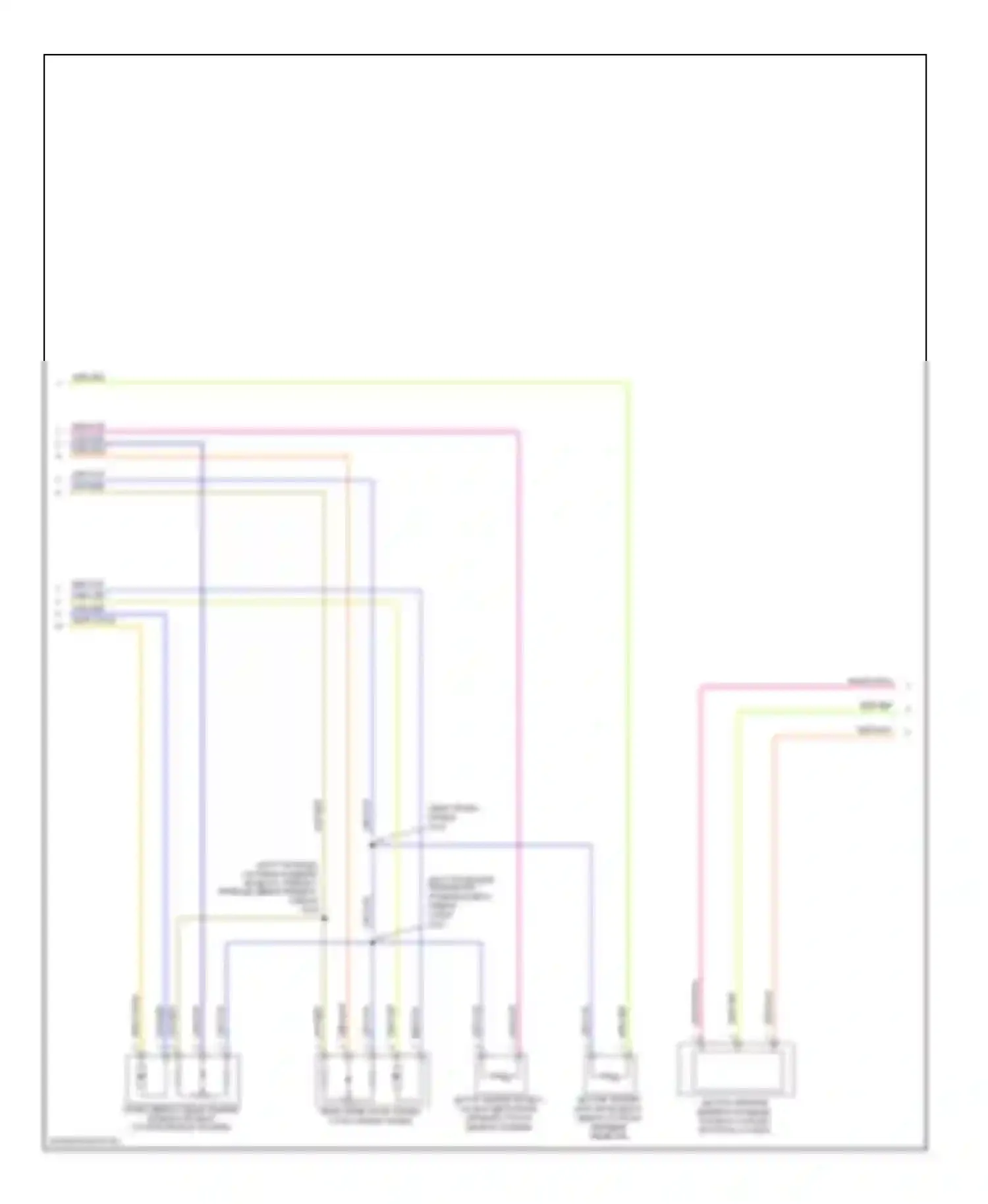 Escape Ford II (2007-2012): Электросхема ручного кондиционера (2 из 3) 