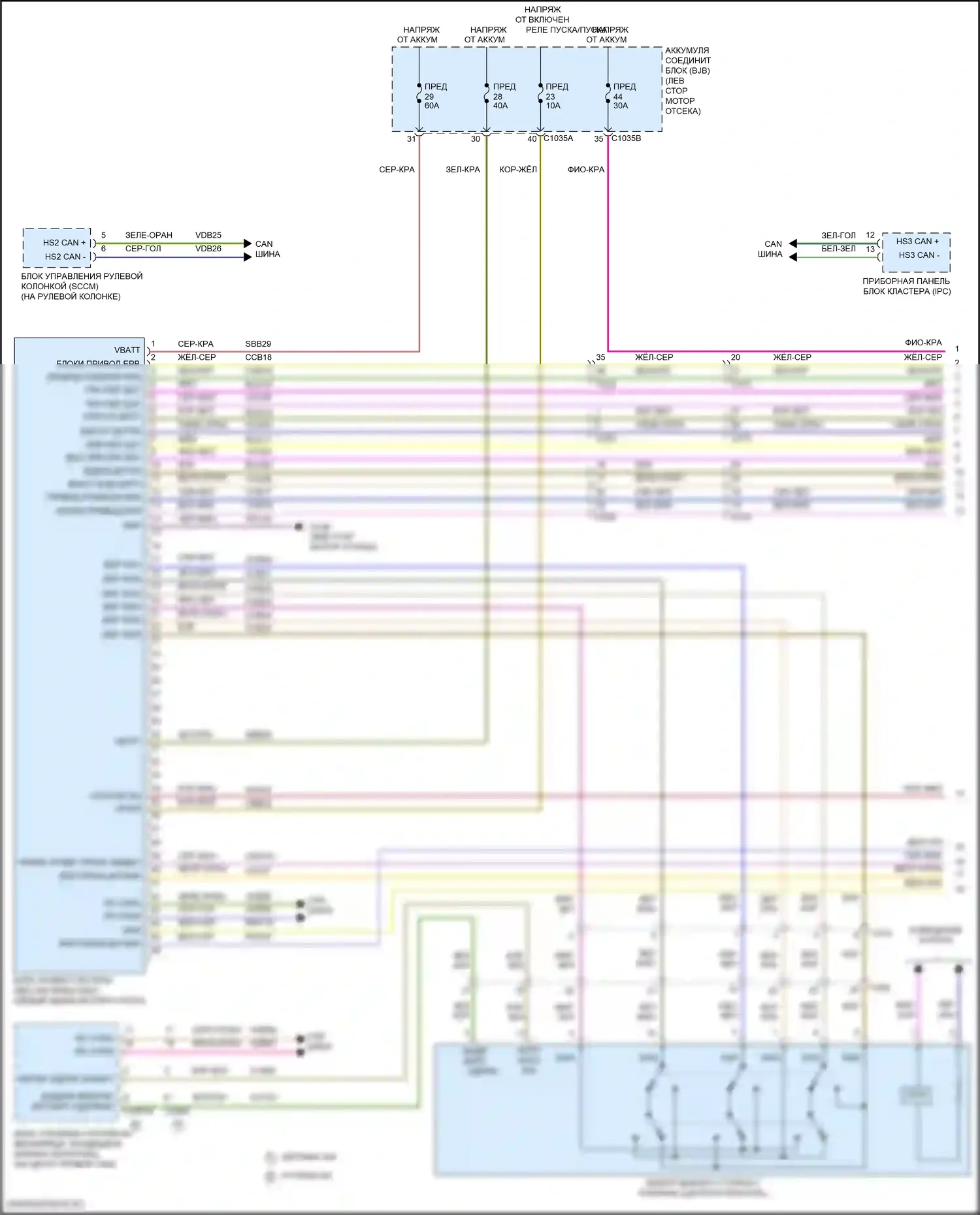 Escape Ford IV (2019-2024): Антиблокировочная электросхема тормозов, без esp (1 из 2) 