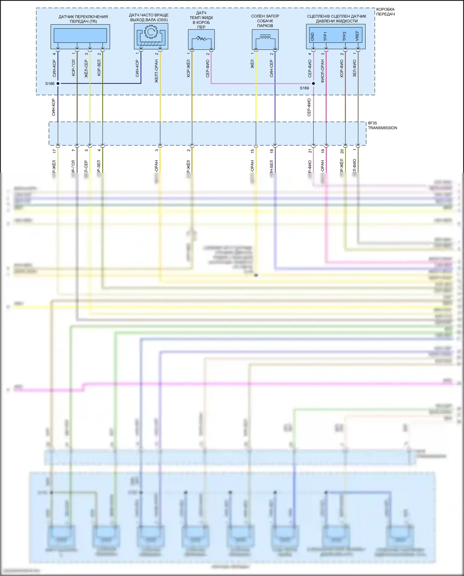 Escape Ford IV (2019-2024): Электросхема двигателя 1.5л турбо (4 из 7) 