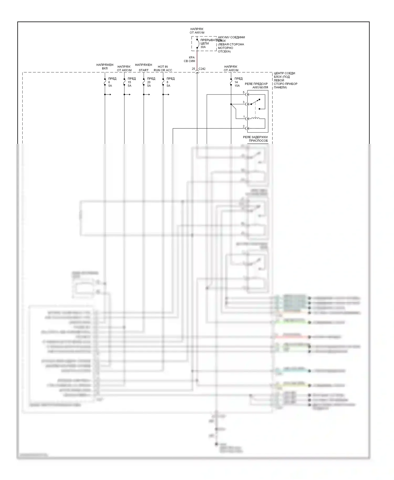 Expedition Ford I (1996-2002): Электросхемы компьютера тела (1 из 2) 