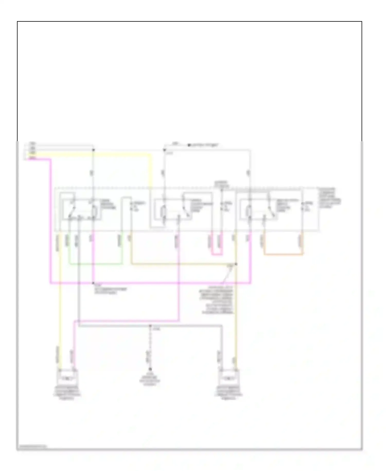 Expedition Ford III (2006-2014): Электросхема климат контроля, без вспомогательного климат-контроля (4 из 4) 