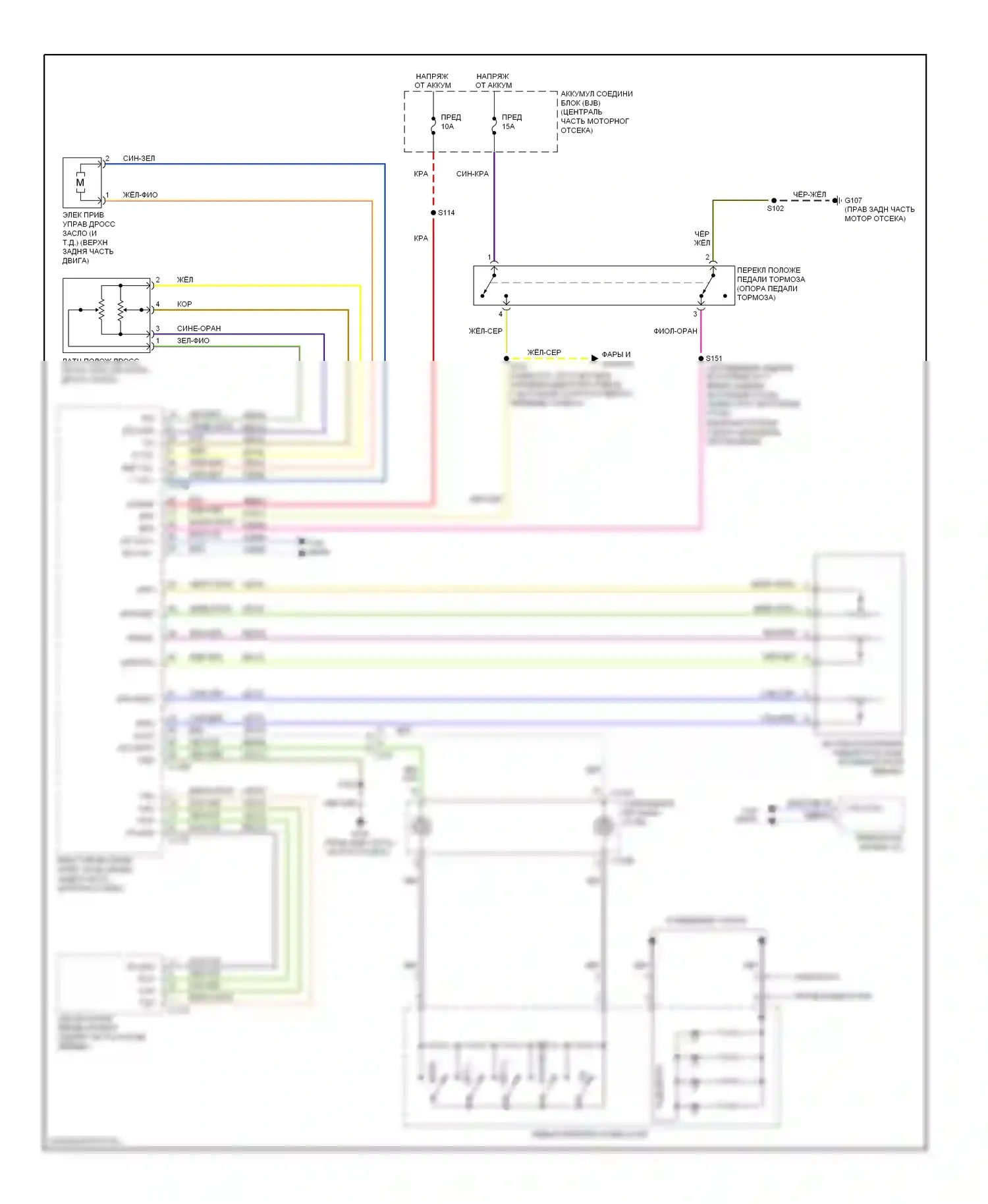 Expedition Ford III (2006-2014): Электросхема круиз-контроля 