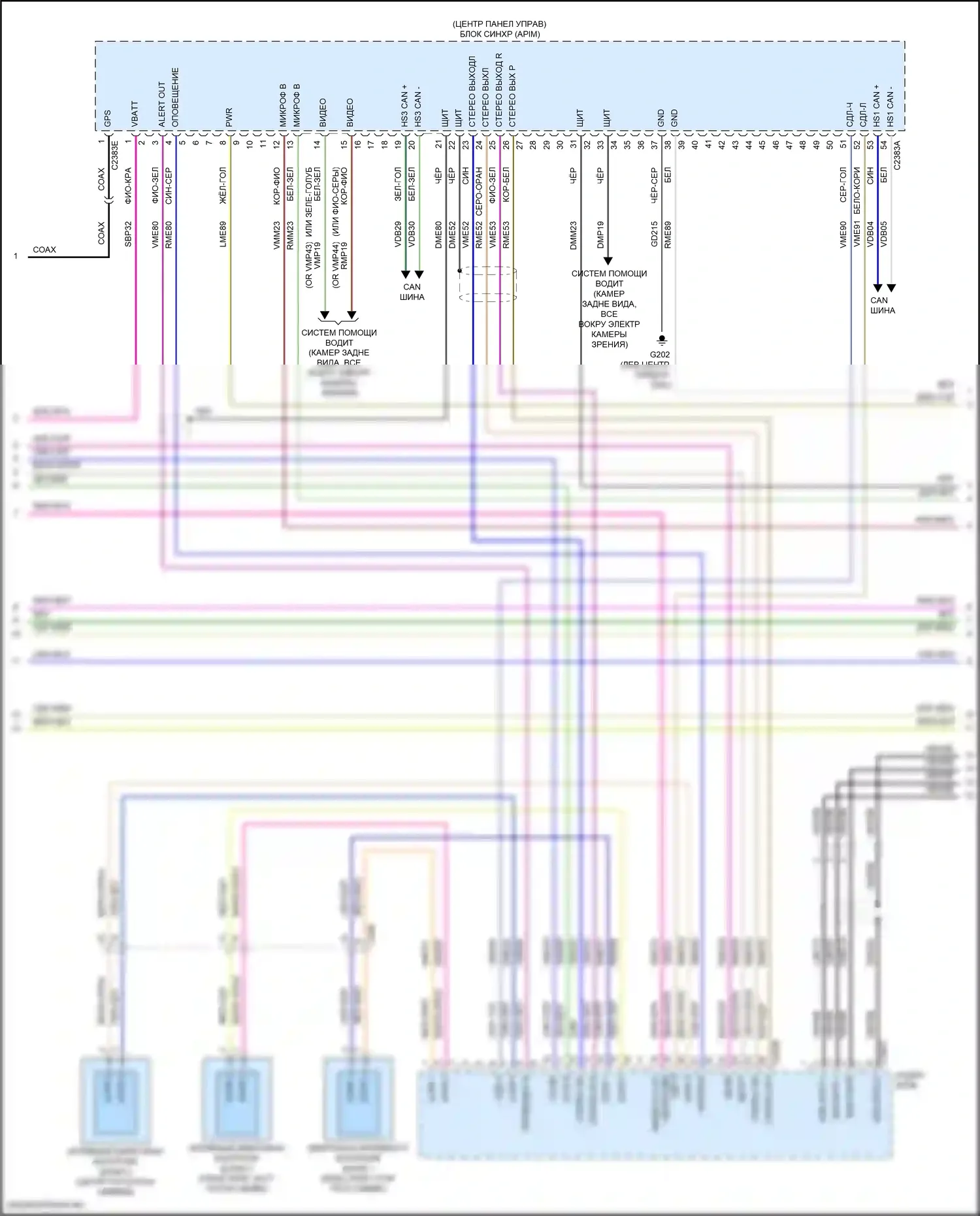 Expedition Ford IV (2017-2022): Электросхема навигации, с harman revel (3 из 5) 