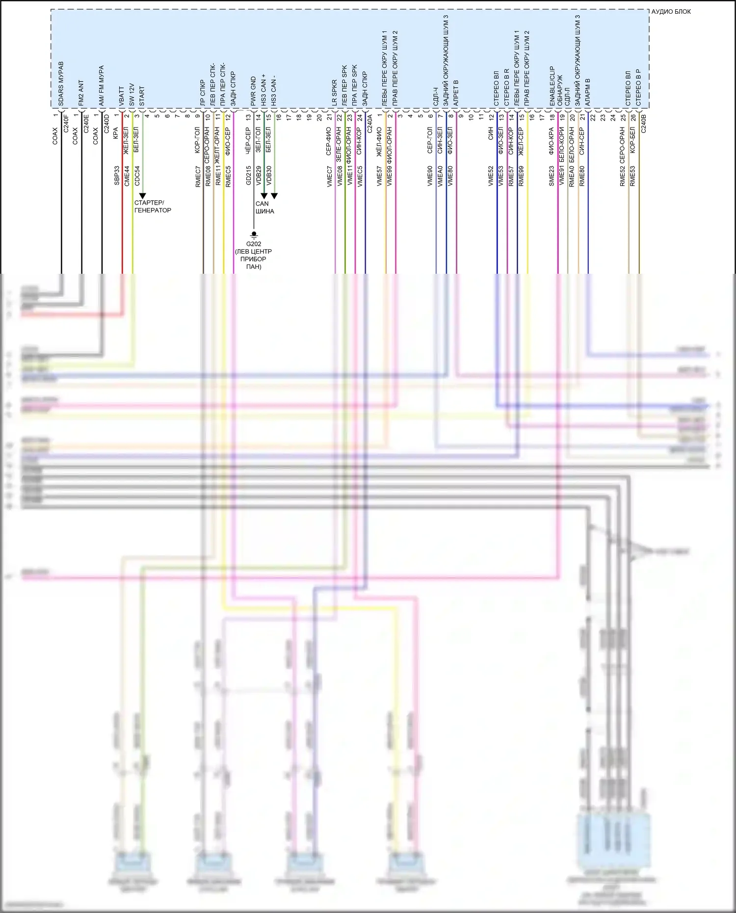 Expedition Ford IV (2017-2022): Электросхема навигации, со звуком bang и olufsen (3 из 5) 