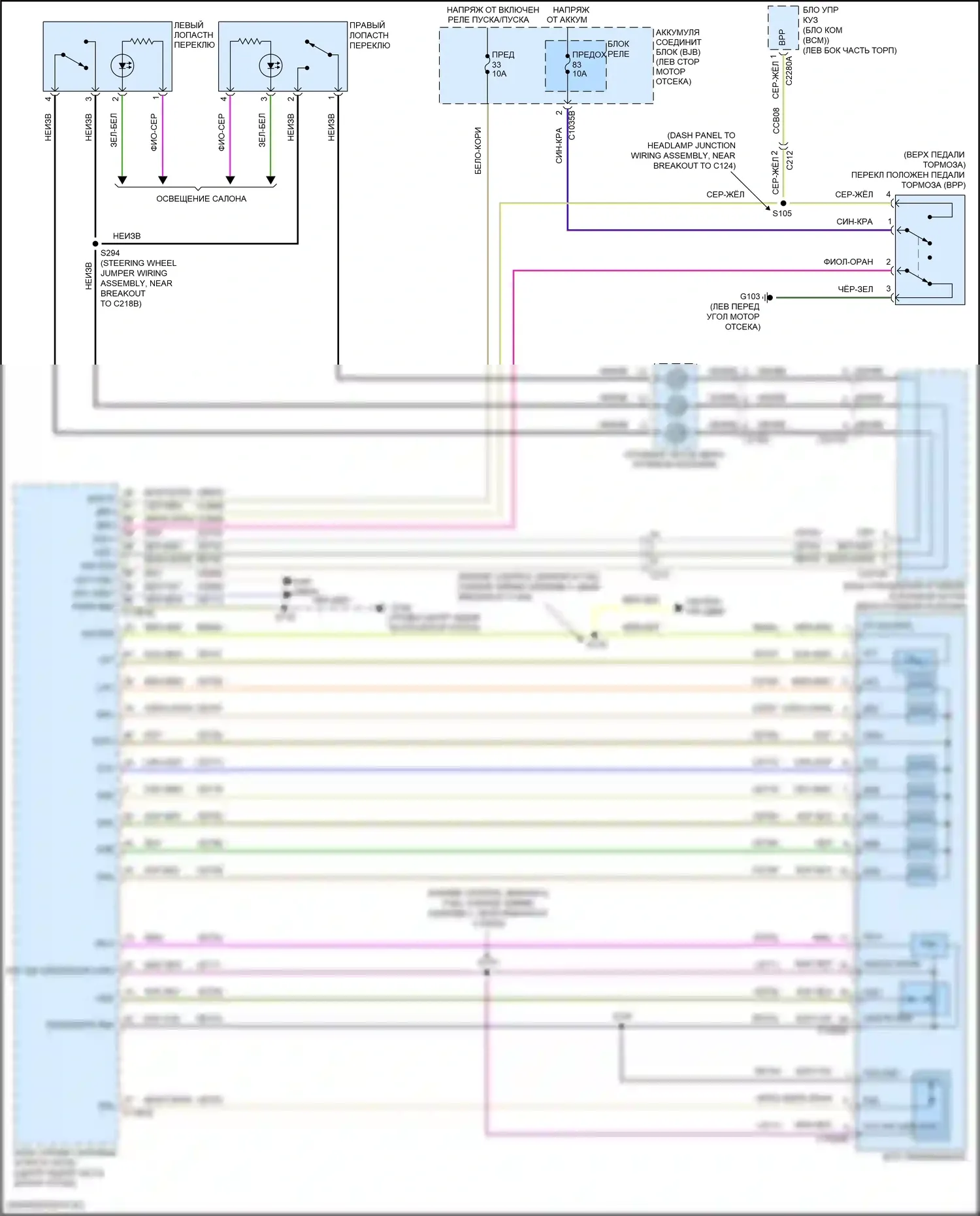 Explorer Ford V рестайлинг (2015-2018): 2.3л турбо, автоматическая электросхема коробки передач 