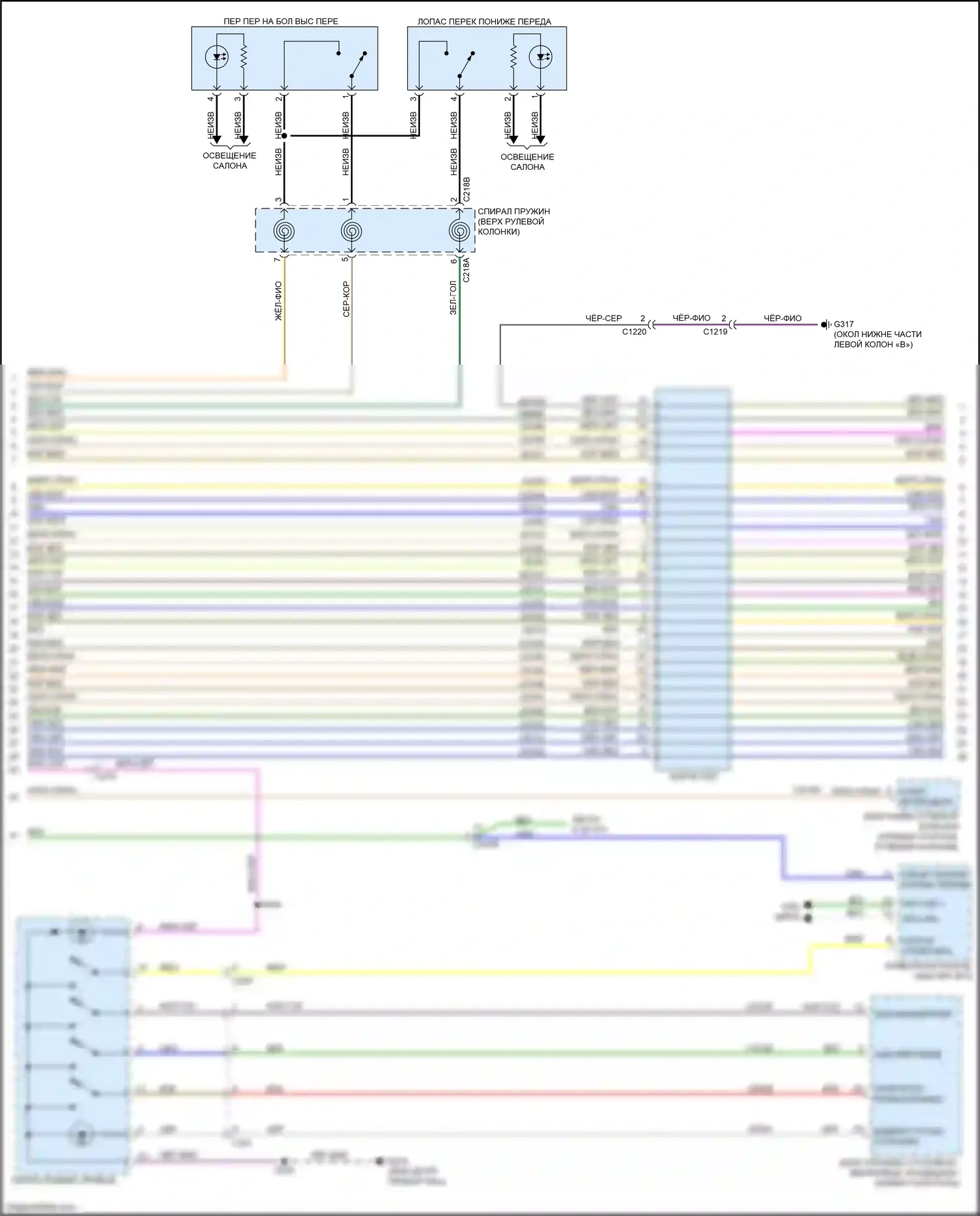 Explorer Ford VI рестайлинг (2022-2024): 2,3л турбо, автоматическая электросхема коробки передач (2 из 3) 