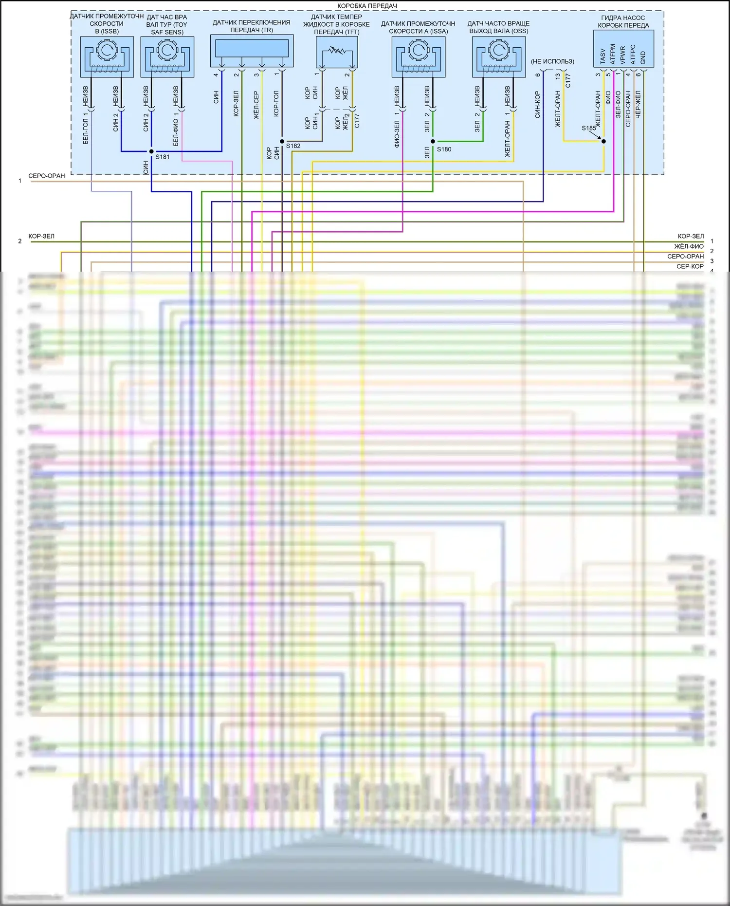 F-150 Ford XIII рестайлинг (2017-2020): Электросхема двигателя 2,7л турбо (5 из 12) 