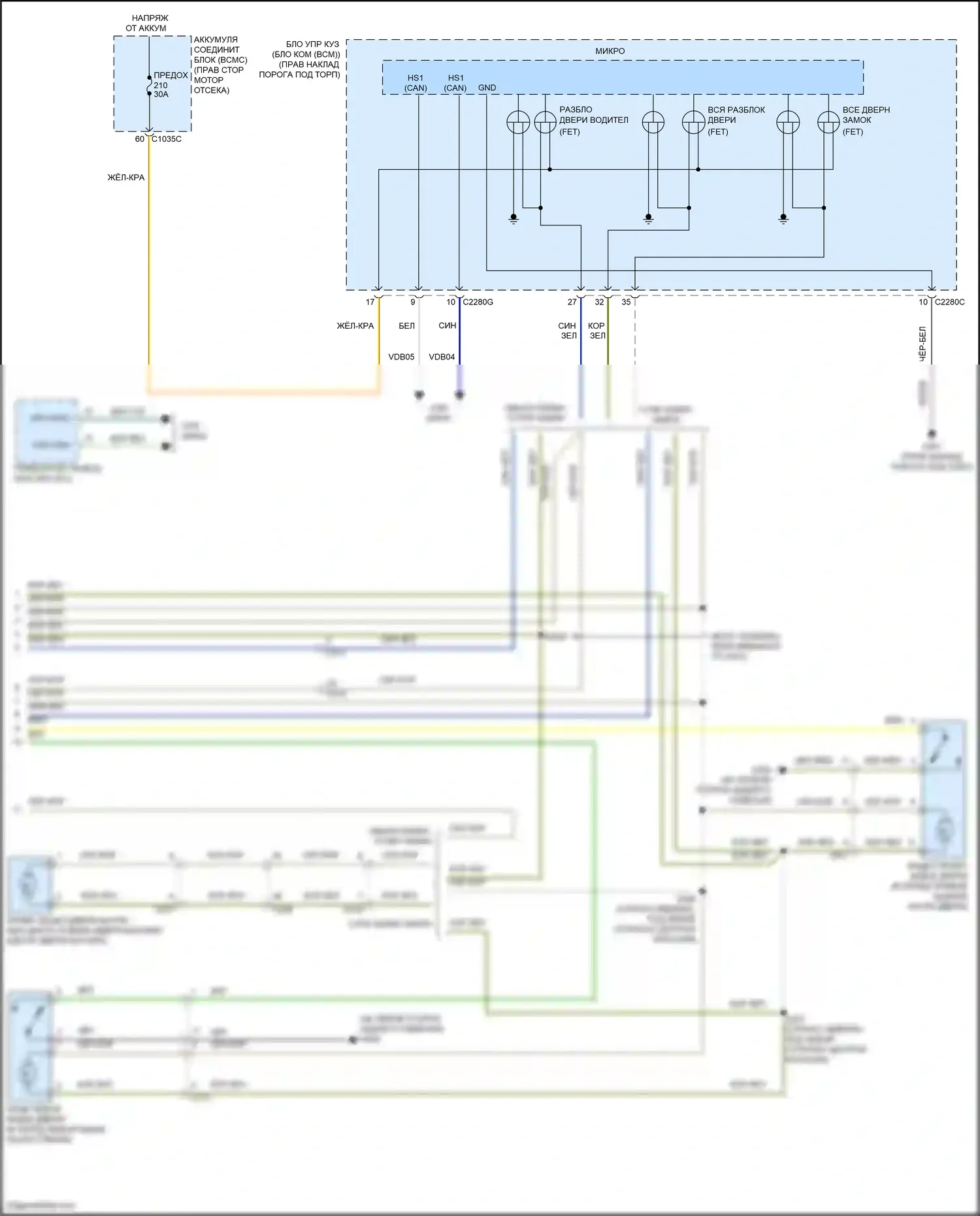F-150 Ford XIV (2020-2024): Электросхема защиты от взлома (5 из 5) 