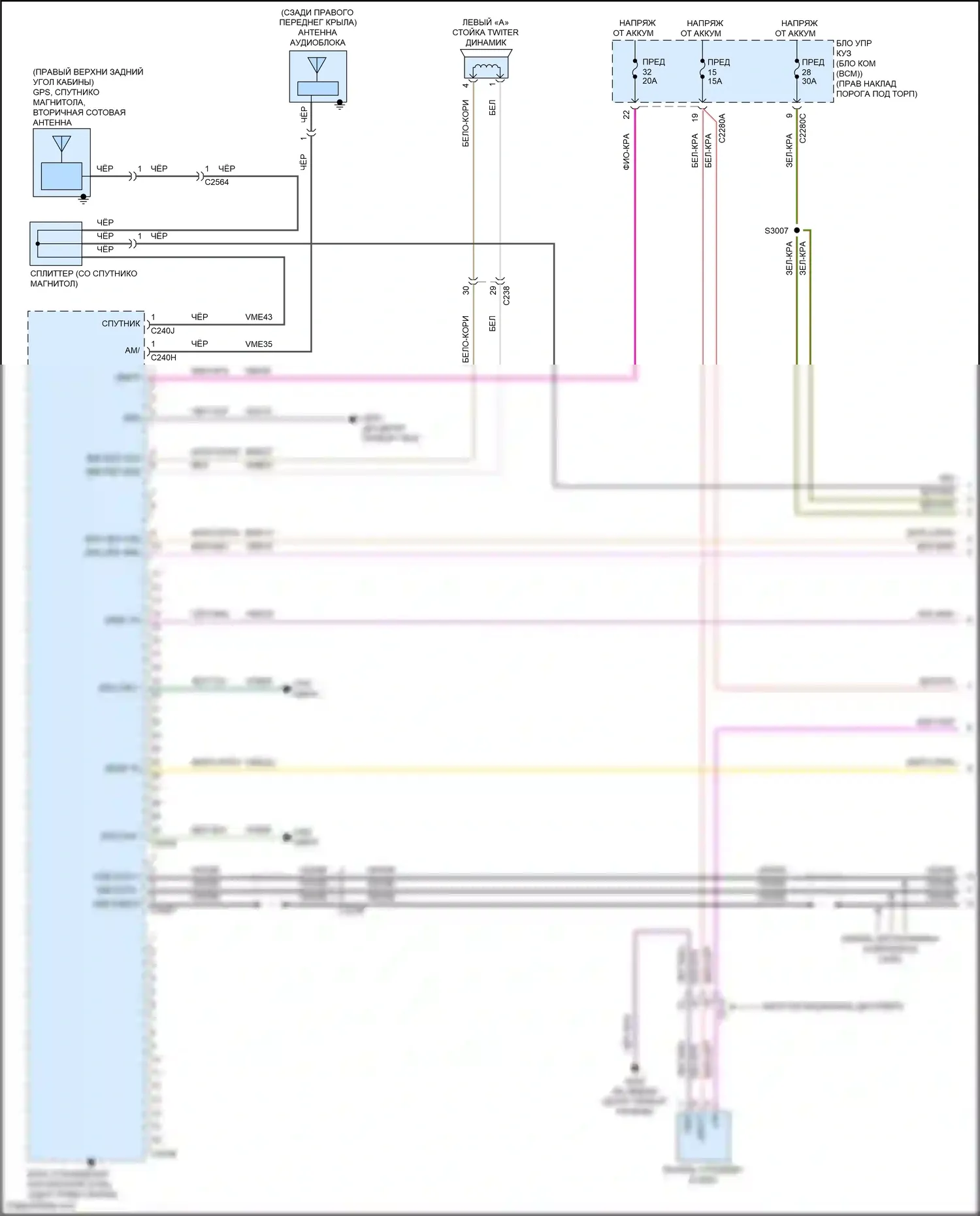 F-150 Ford XIV (2020-2024): Электросхема навигации, 8 динамиков (1 из 5) 