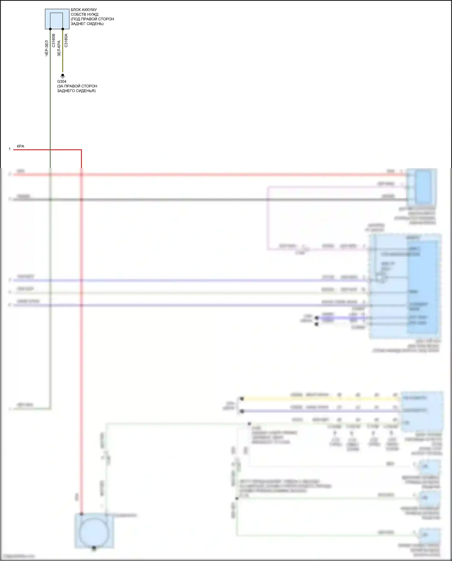 F-150 Ford XIV (2020-2024): Электросхема генератора (2 из 2) 