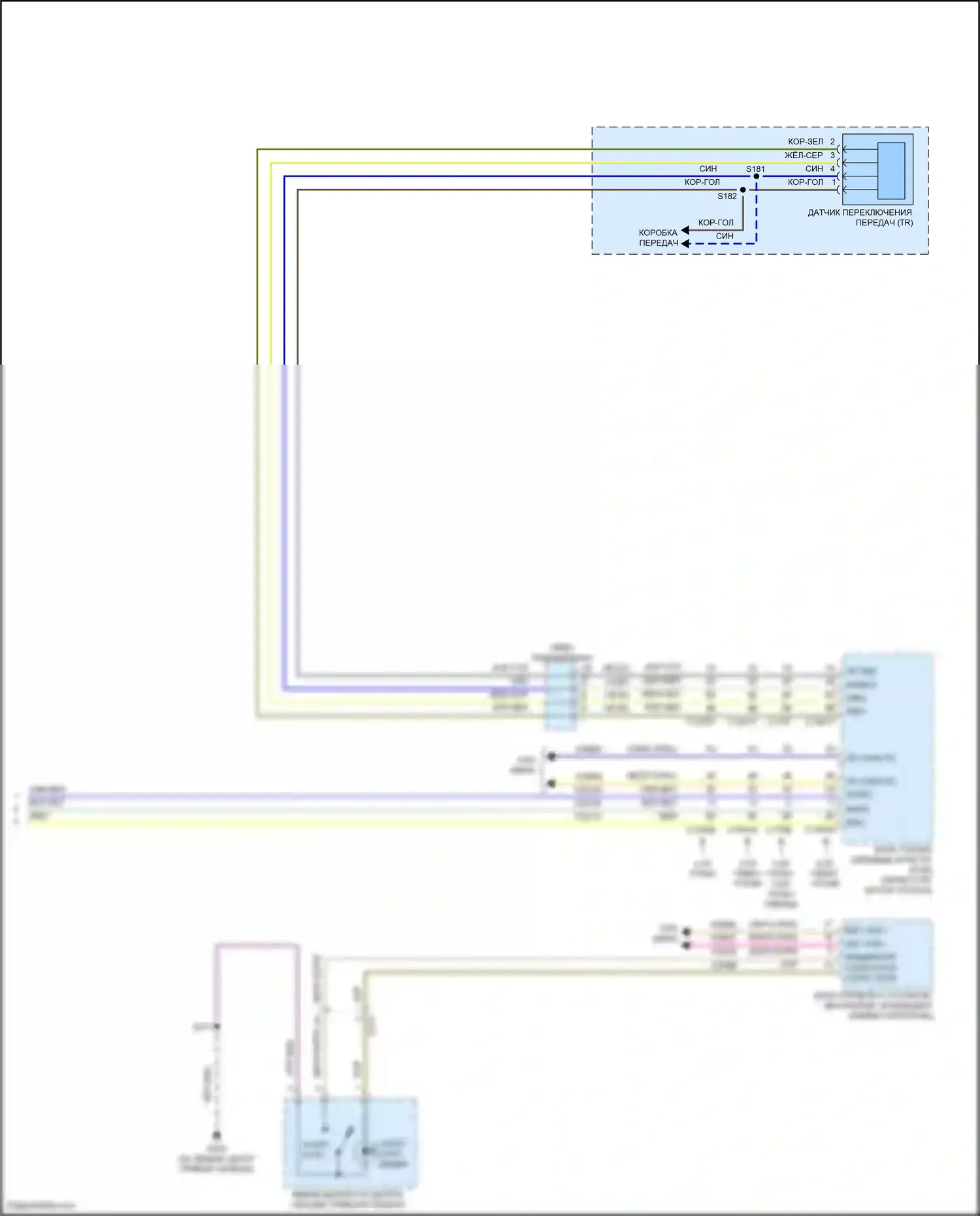 F-150 Ford XIV (2020-2024): Электросхема стартера (2 из 2) 