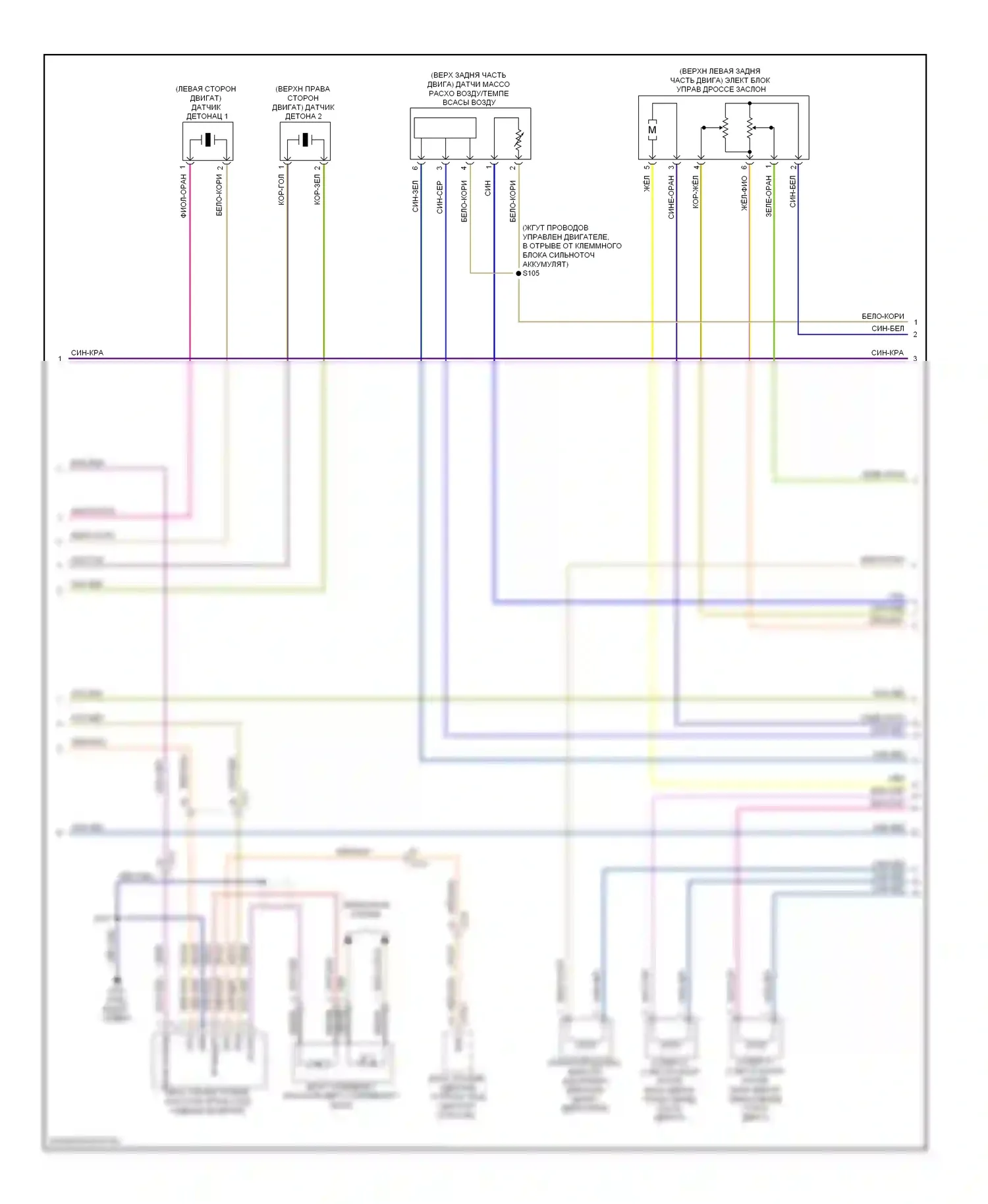 Fiesta Ford Mk6 (2008-2013): Электросхема двигателя 1.6l (3 из 4) 