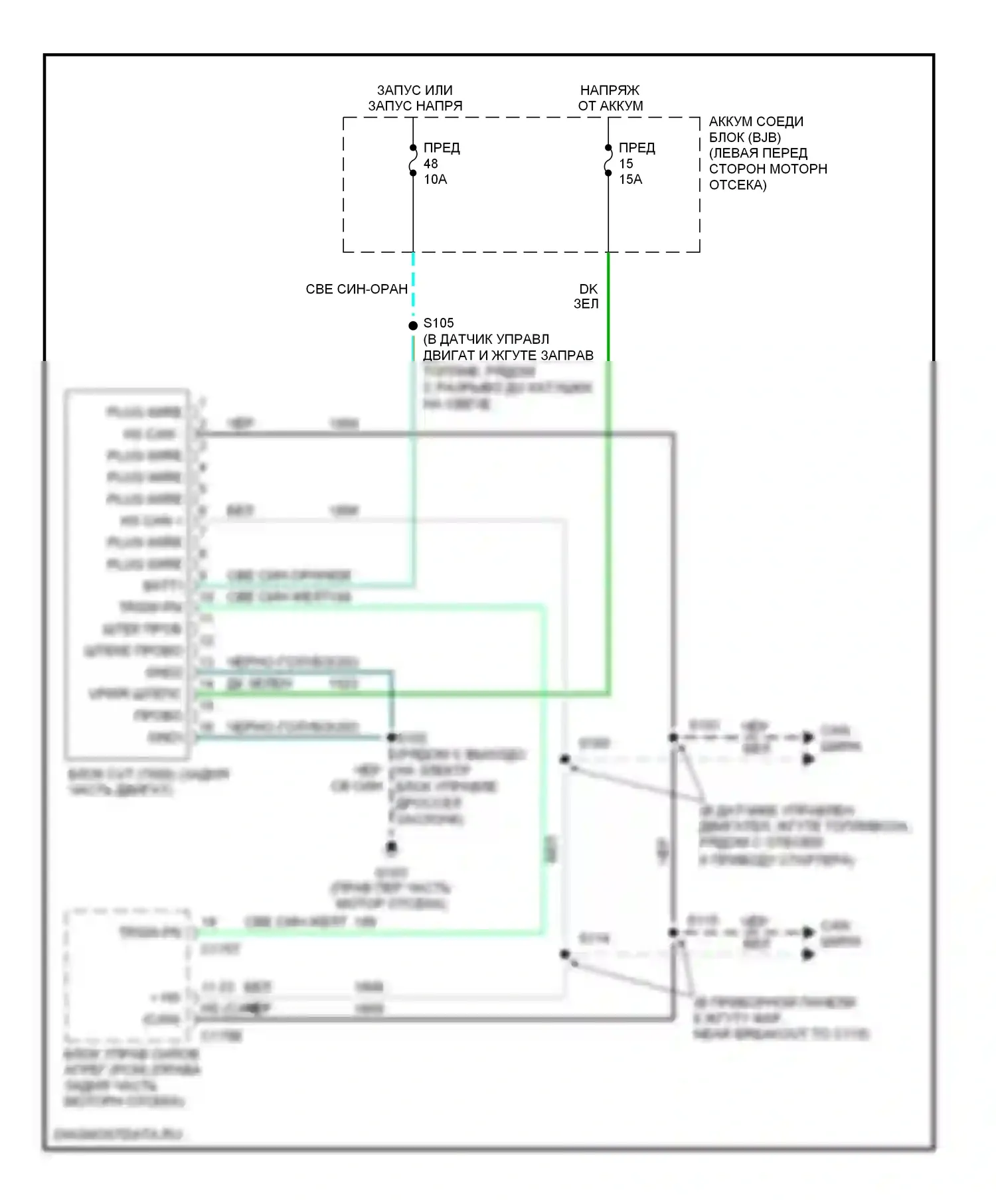 Freestyle Ford I (2004-2009): Электросхема автоматической коробки передач, изд. 