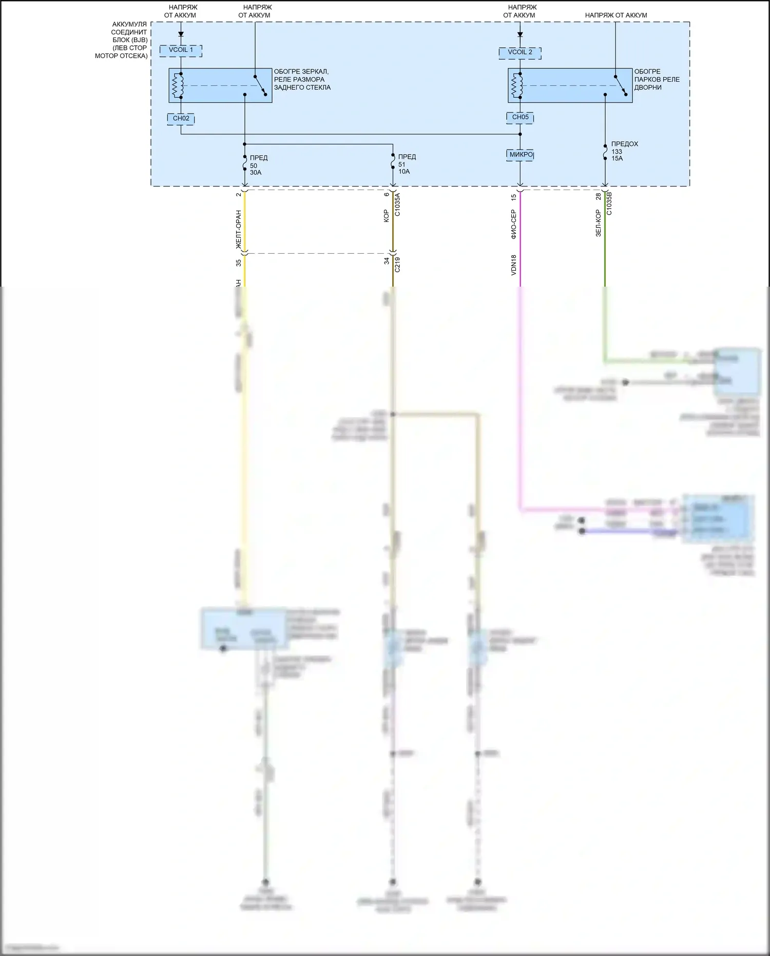 Kuga Ford III (2019-2024): Размагничивает монтажную электросхему, без дверного блока 