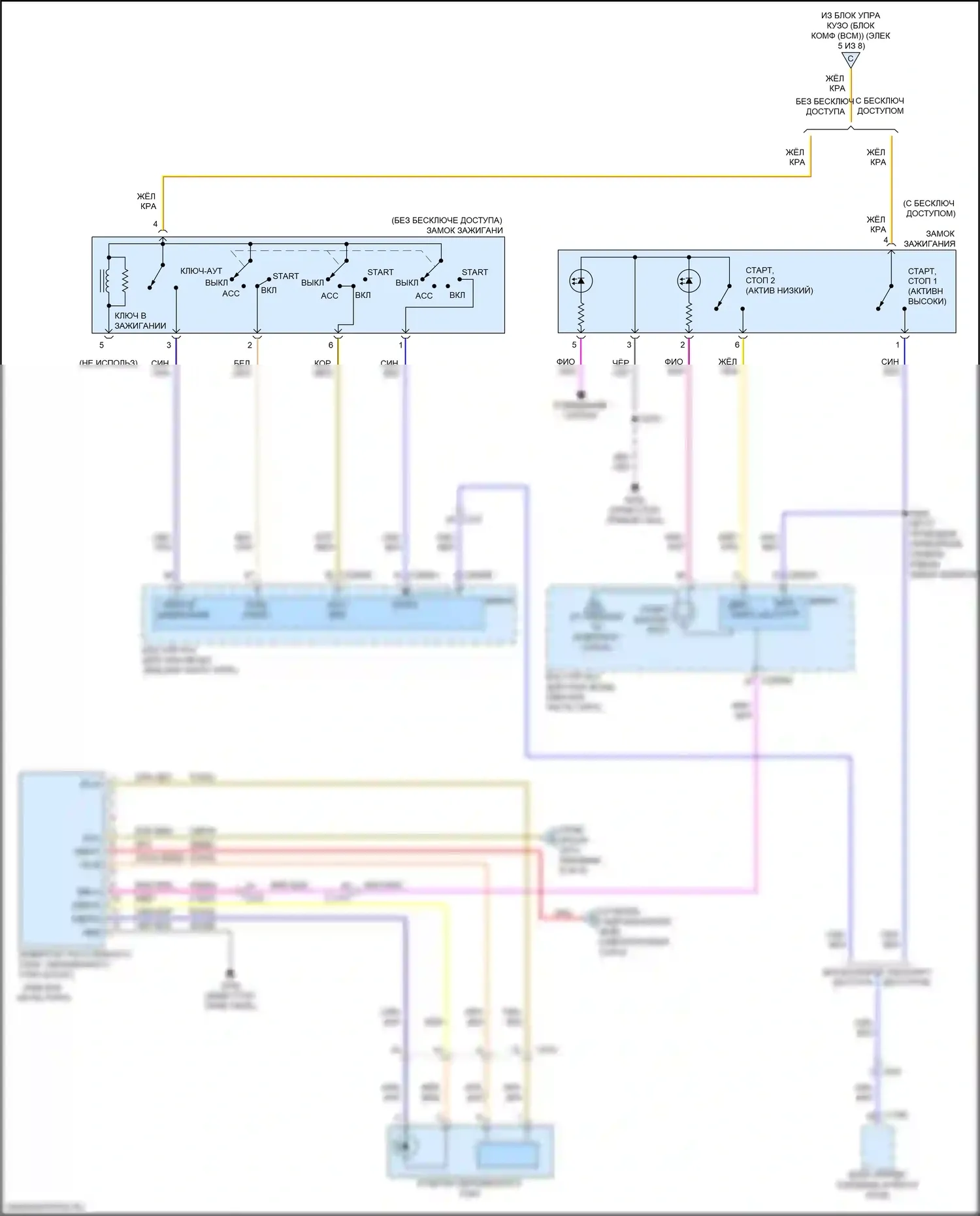 Ranger Ford T6.2 (2022-2024): Электросхема блока предохранителей реле (8 из 8) 