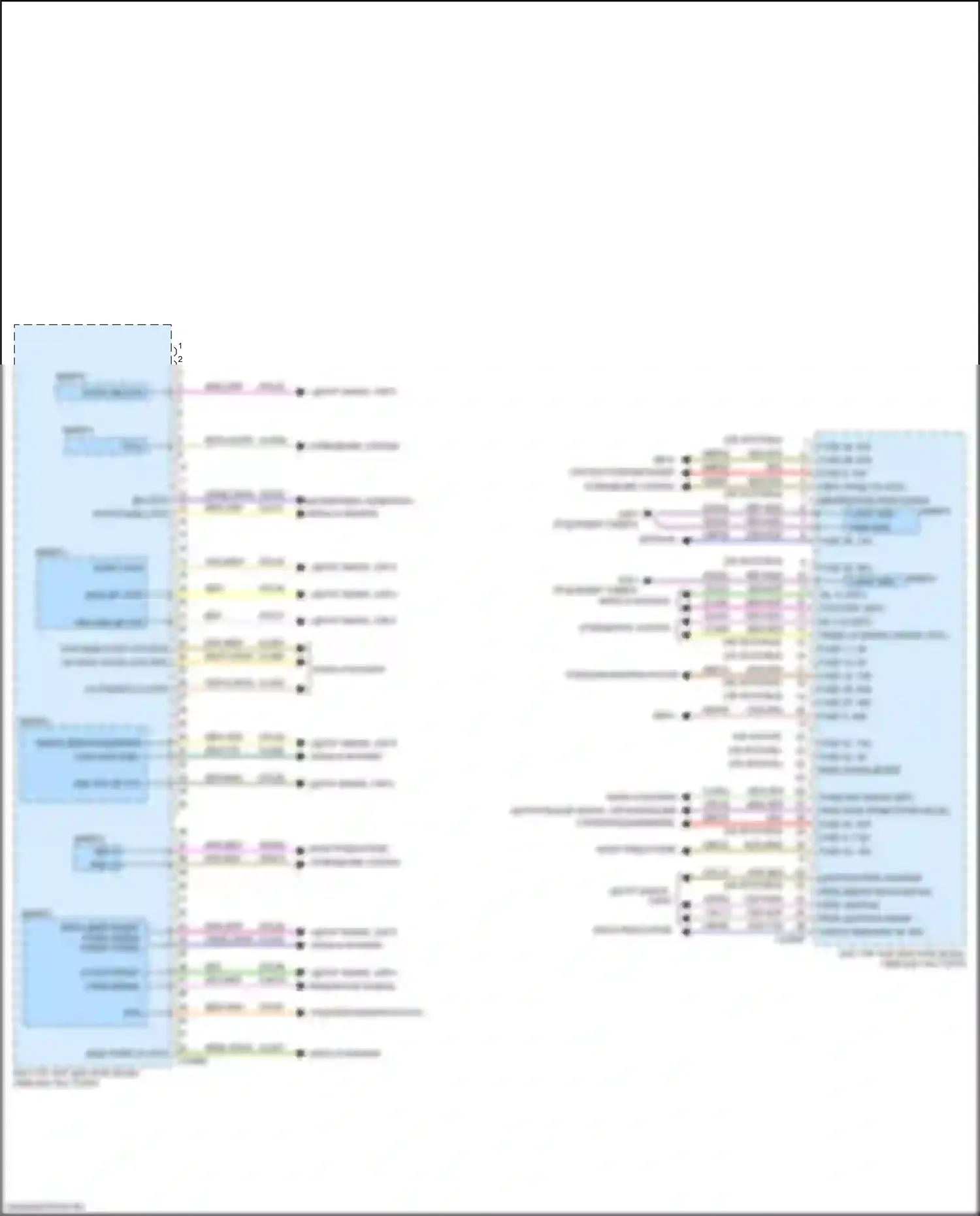Ranger Ford T6.2 (2022-2024): Электросхема блоков управления кузовом (3 из 3) 
