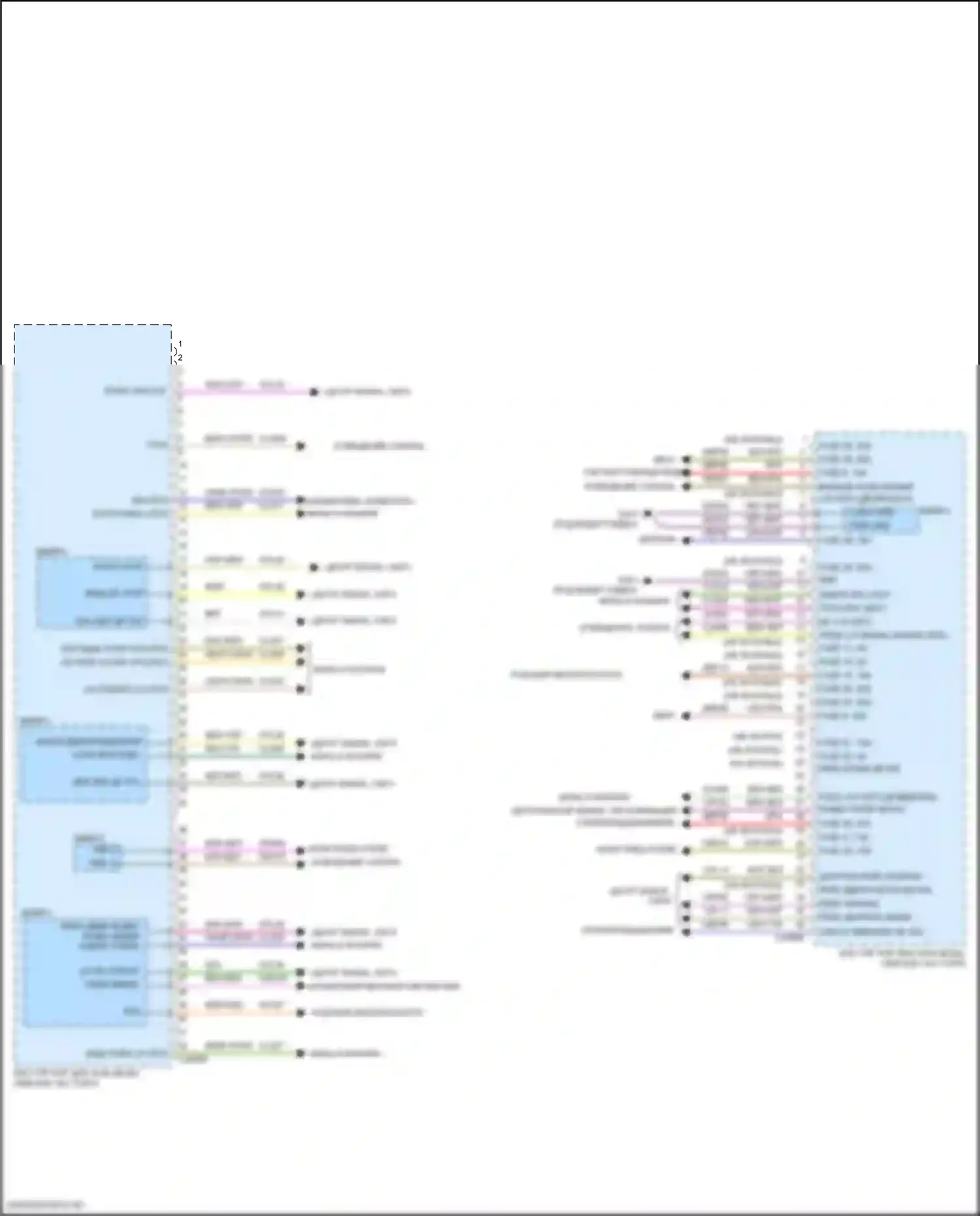 Ranger Ford T6 рестайлинг 2 (2019-2022): Электросхема блоков управления кузовом (3 из 3) 