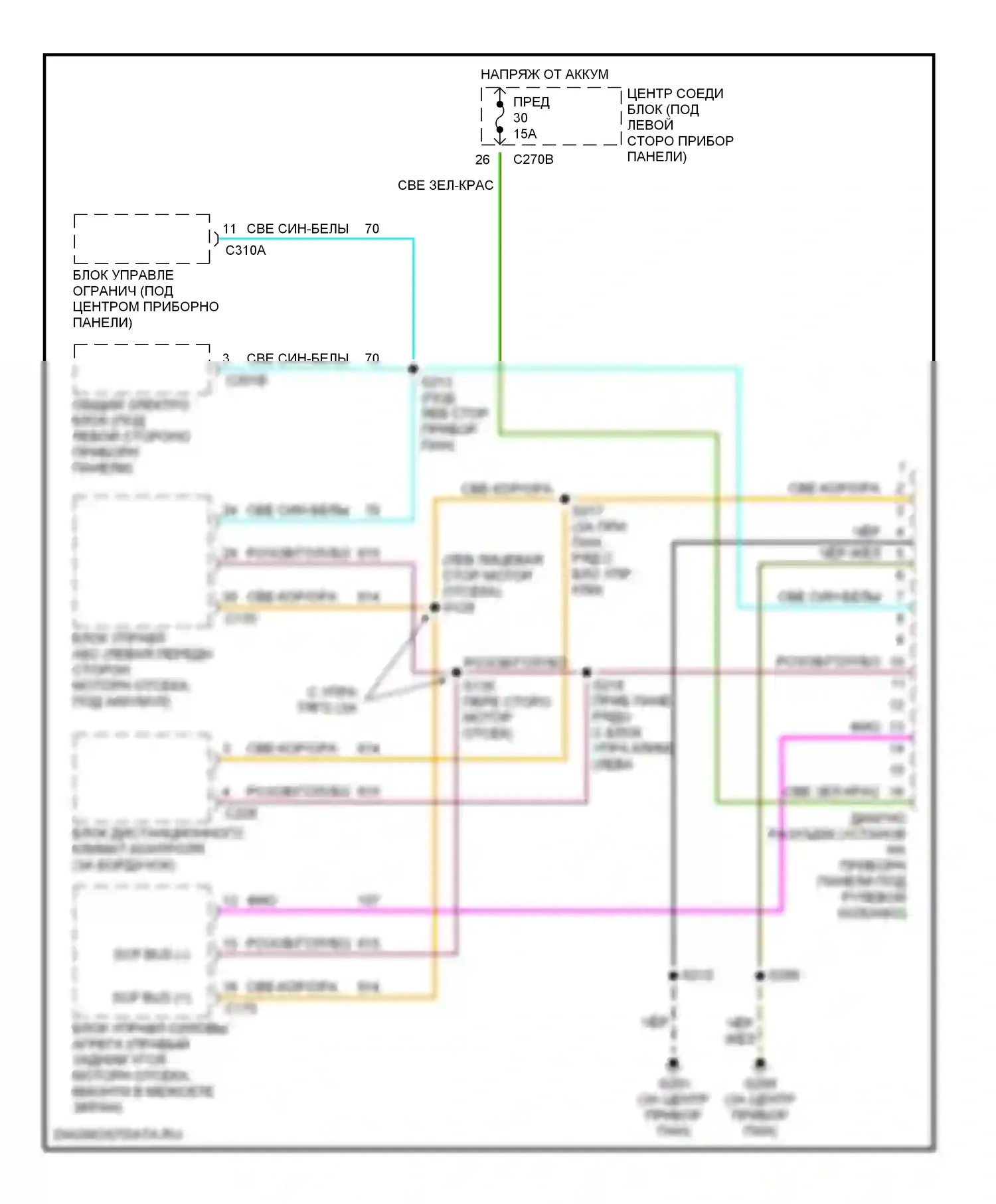 Taurus Ford IV (1999-2004): Can шина 