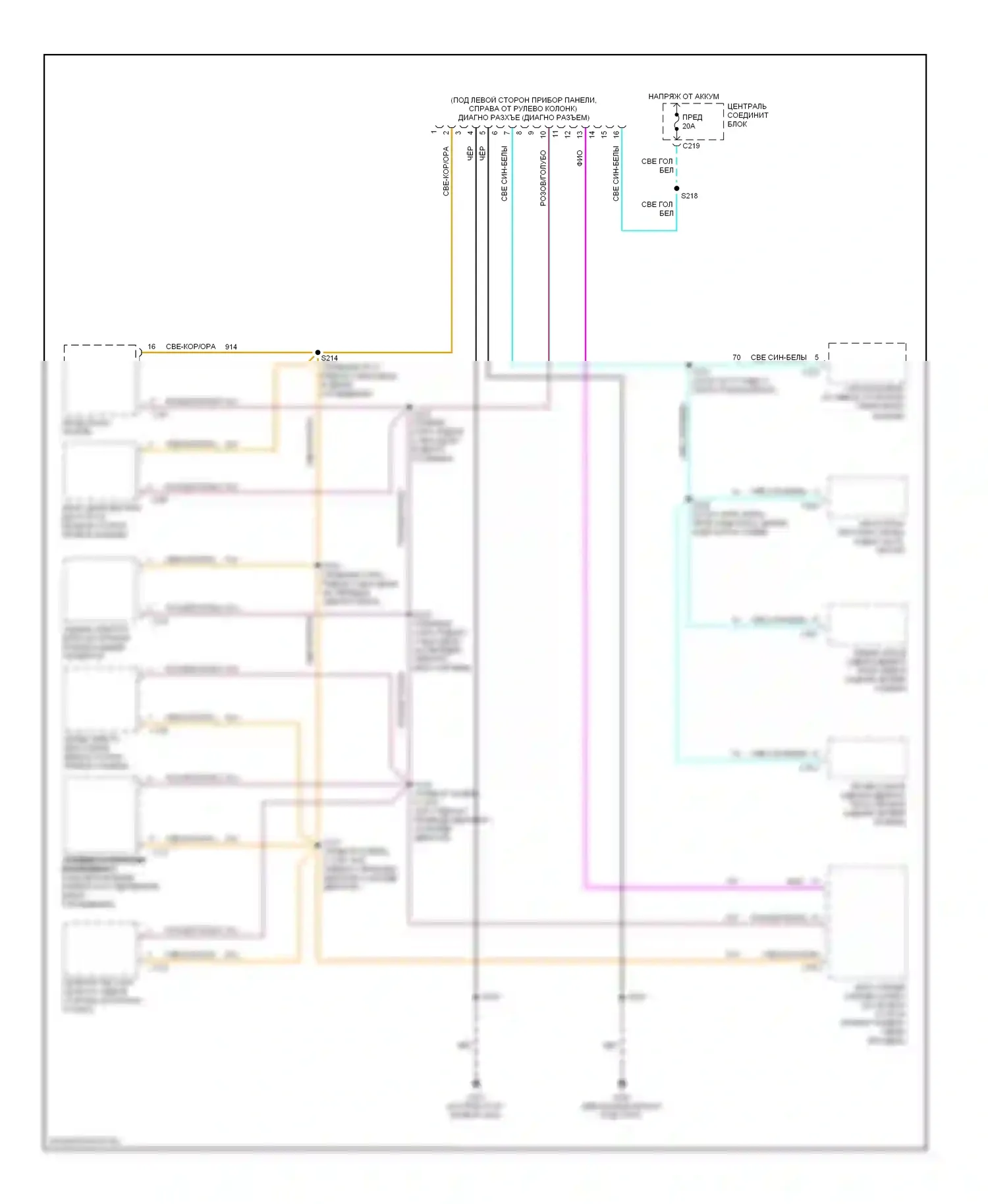 Windstar Ford I (1994-2003): Can шина 