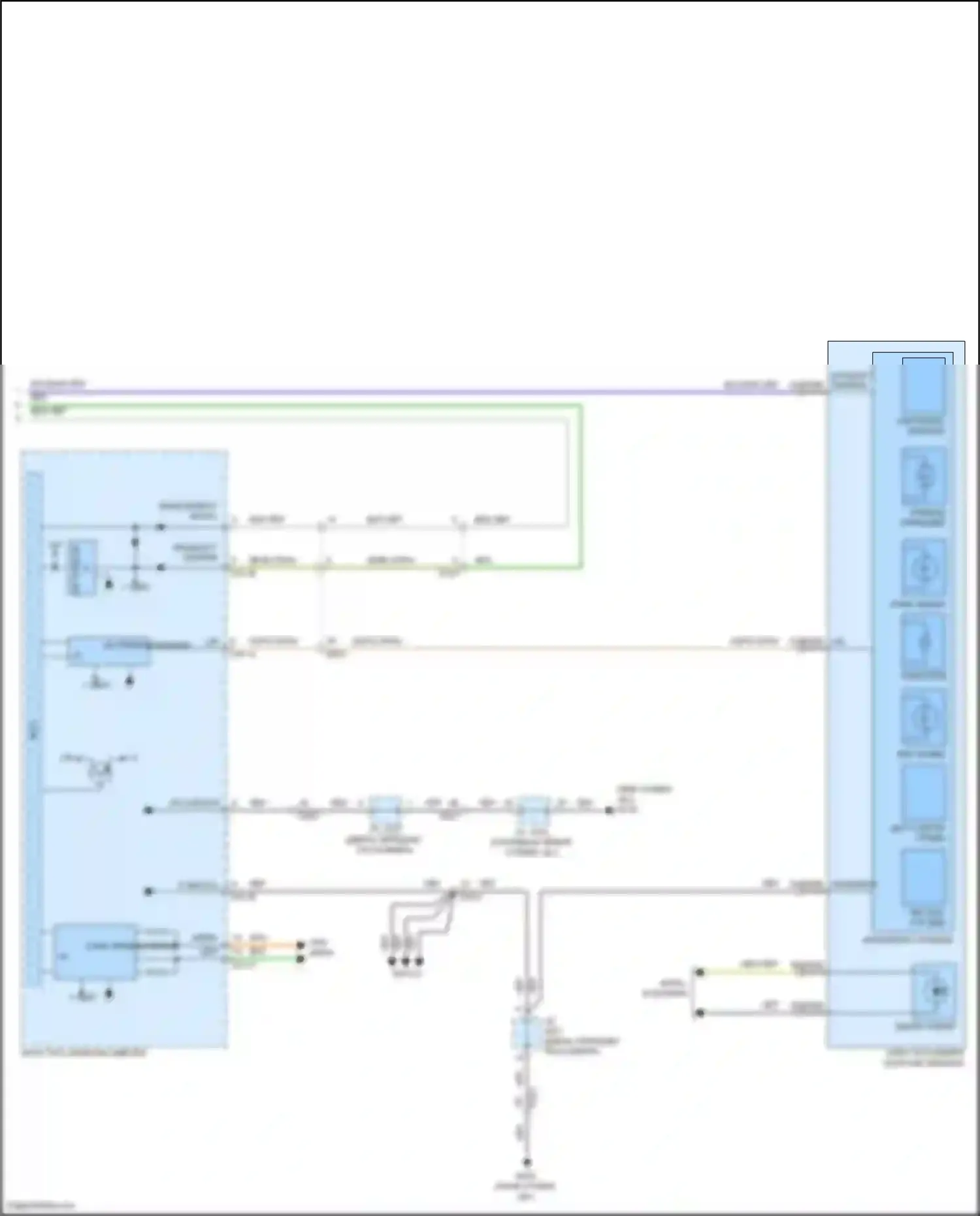 G80 Genesis I (2016-2020): Электросхема памяти зеркал (2 из 2) 
