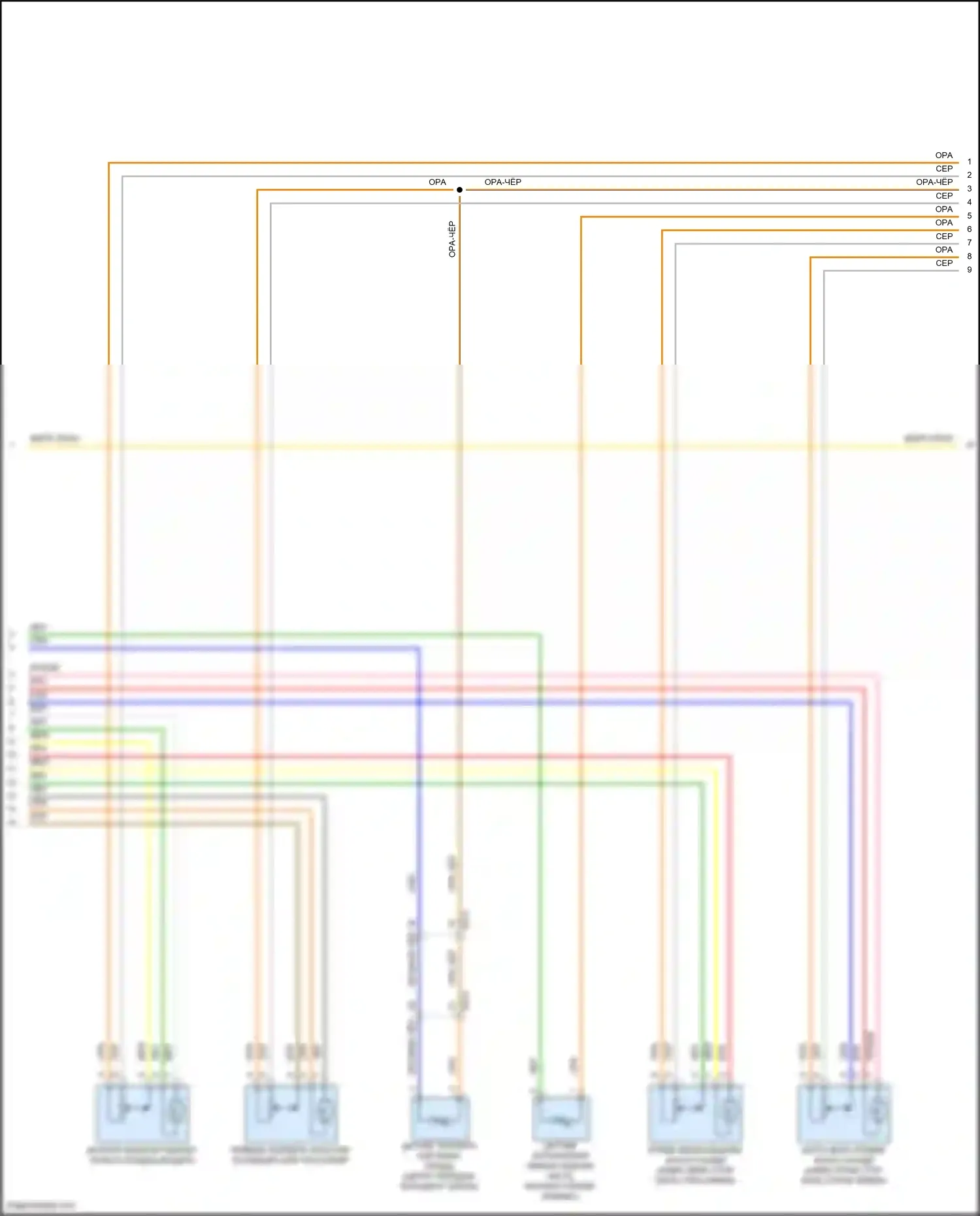 G80 Genesis II (2020-2024): Электросхема климат контроля (2 из 6) 