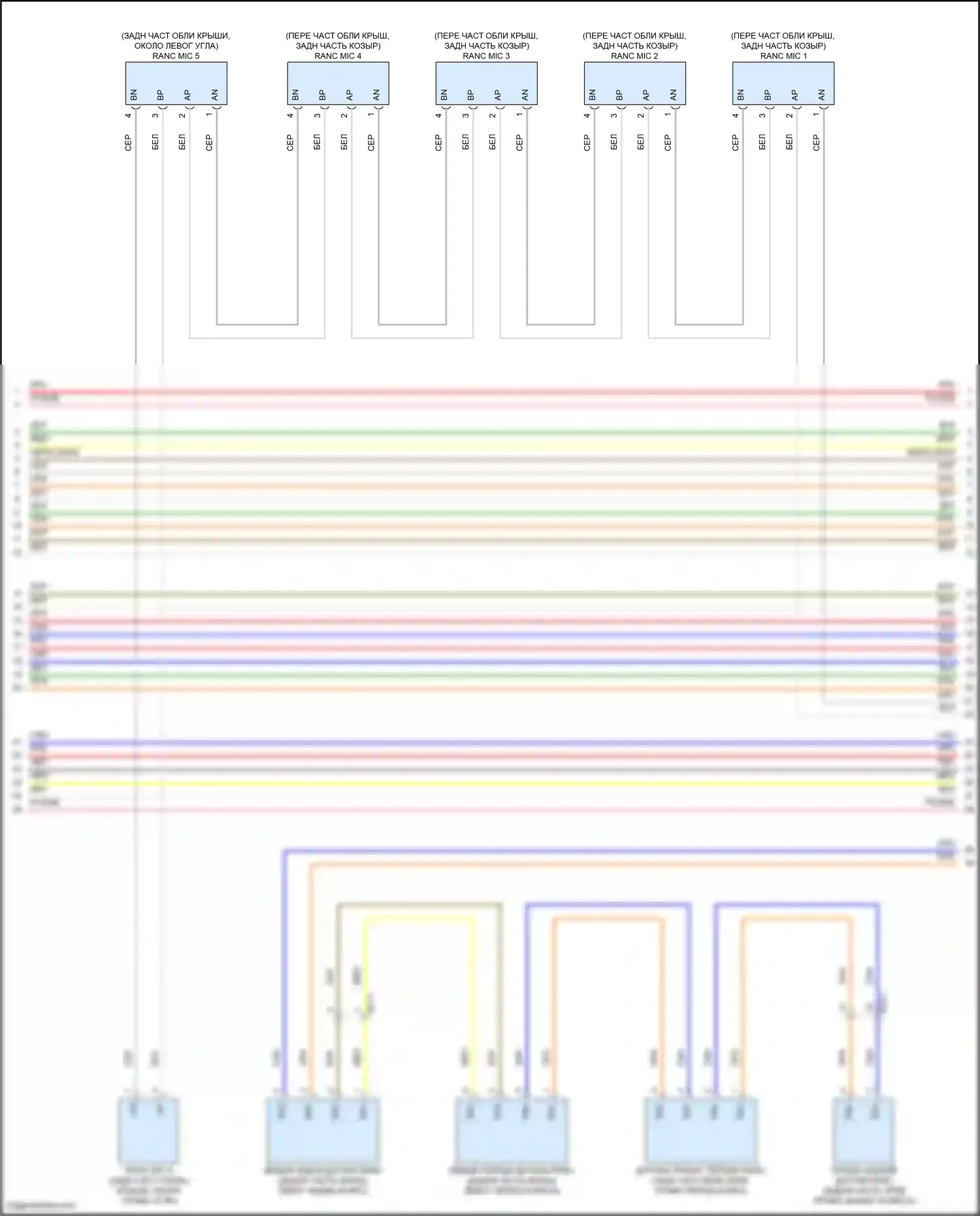 G80 Genesis II (2020-2024): Электросхема навигации, с активным шумом (8 из 9) 