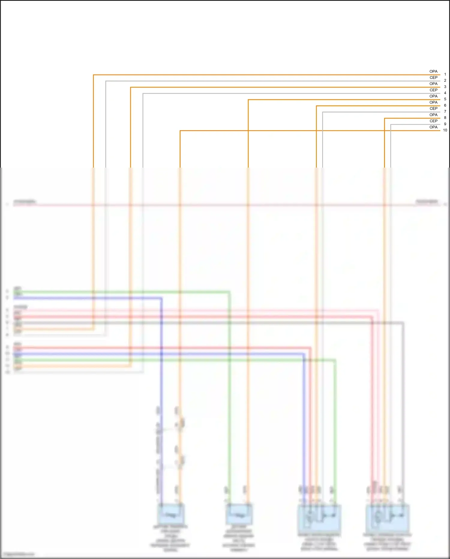 GV80 Genesis I рестайлинг (2023-2024): Электросхема климат контроля (3 из 7) 