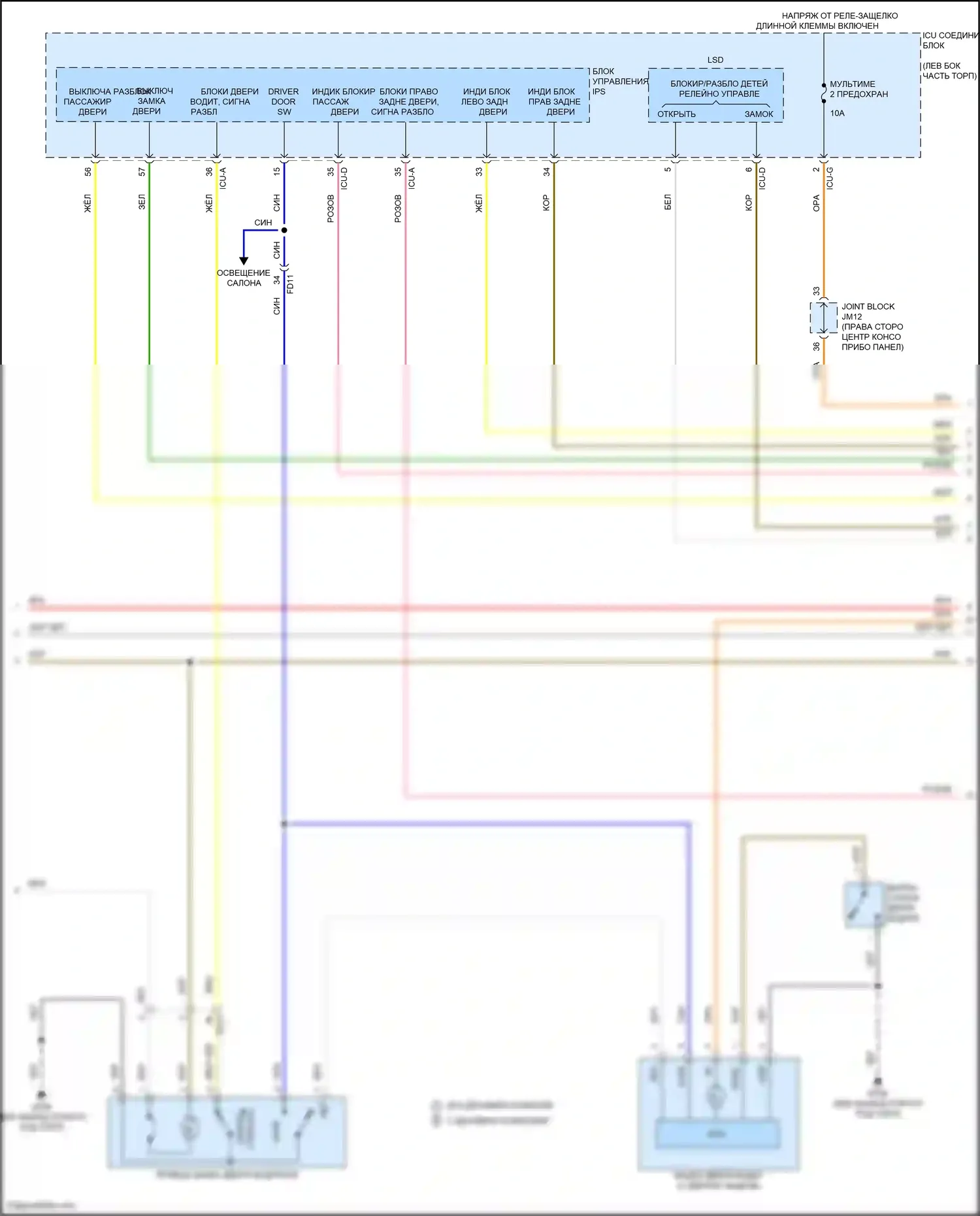 GV80 Genesis I рестайлинг (2023-2024): Сигнализации электросхема, с nfc (2 из 8) 