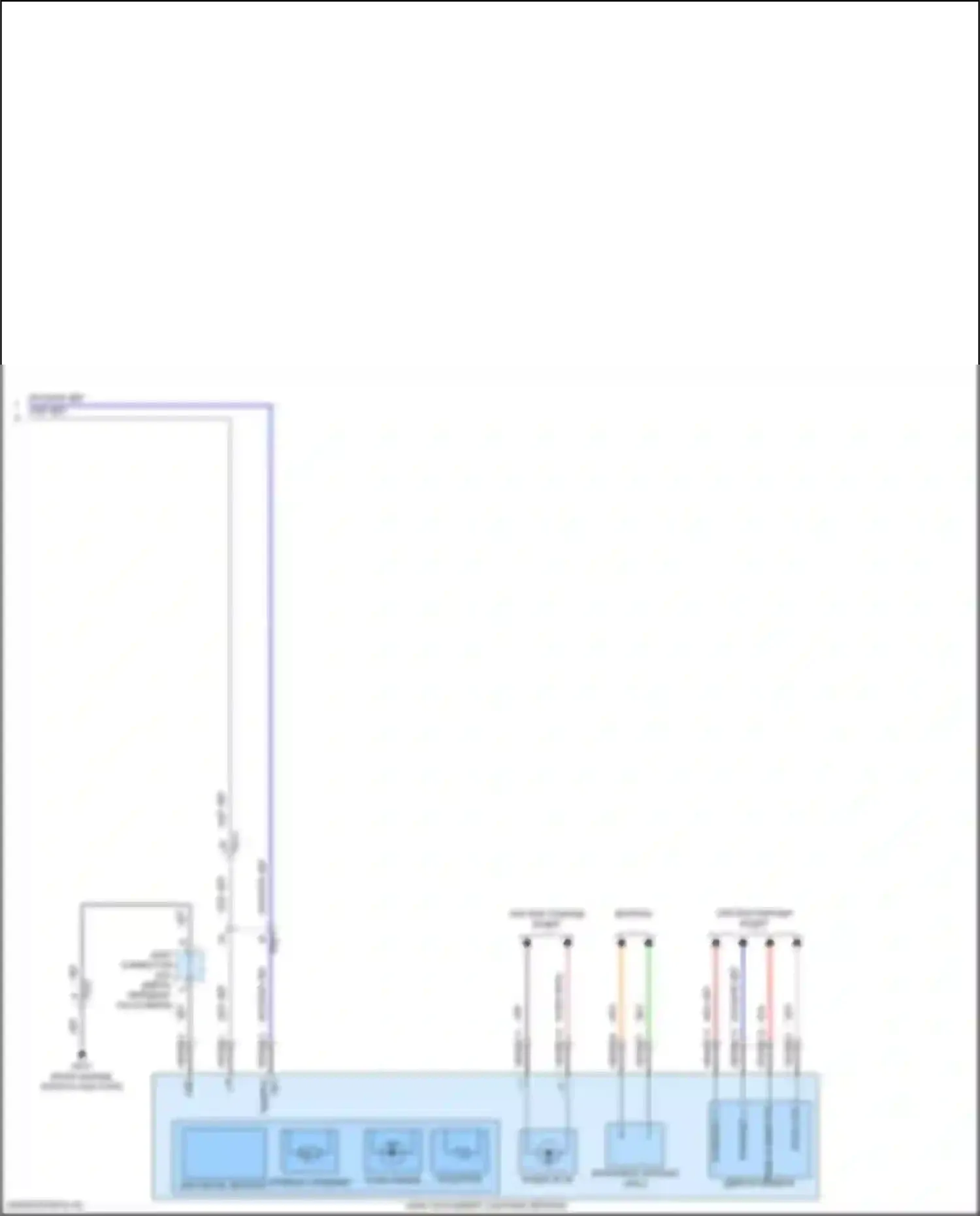 GV80 Genesis I (2020-2023): Электросхема памяти зеркал (2 из 2) 