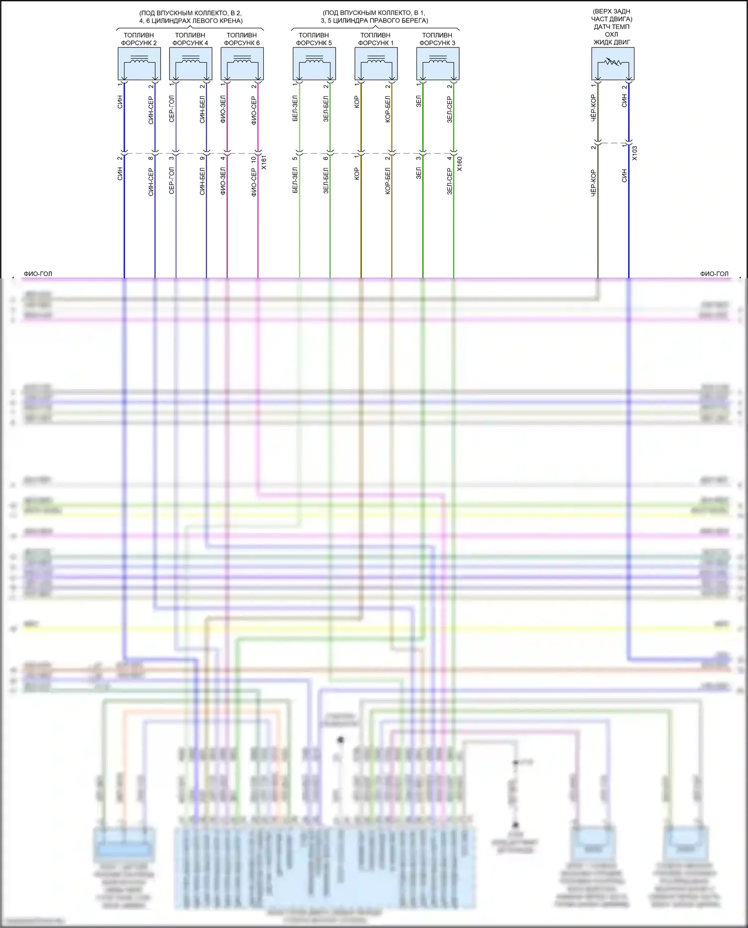 Acadia GMC II рестайлинг (2019-2024): Электросхема двигателя 3.6l vin s (7 из 9) 