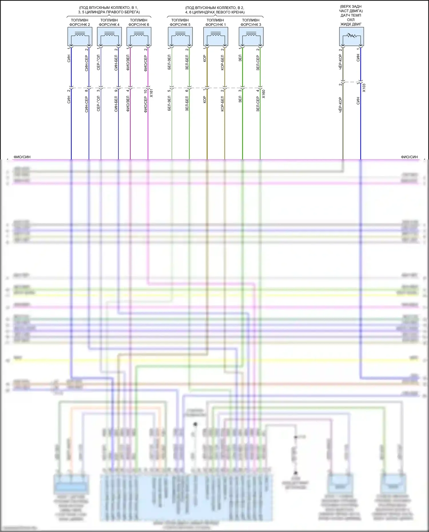 Acadia GMC II (2016-2019): Электросхема двигателя 3.6l vin s (7 из 9) 