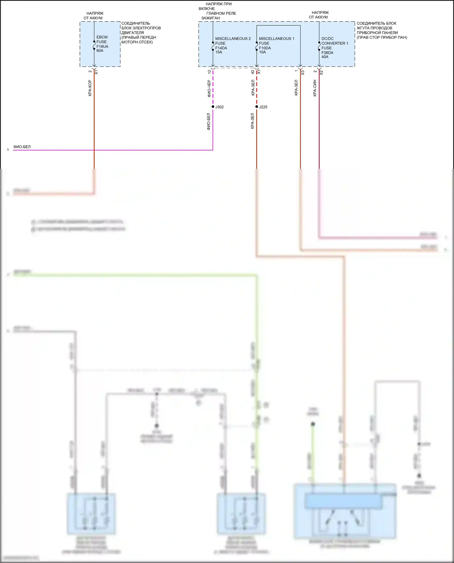 Canyon GMC III (2022-2024): Антиблокировочная система abs электросхема (2 из 3) 