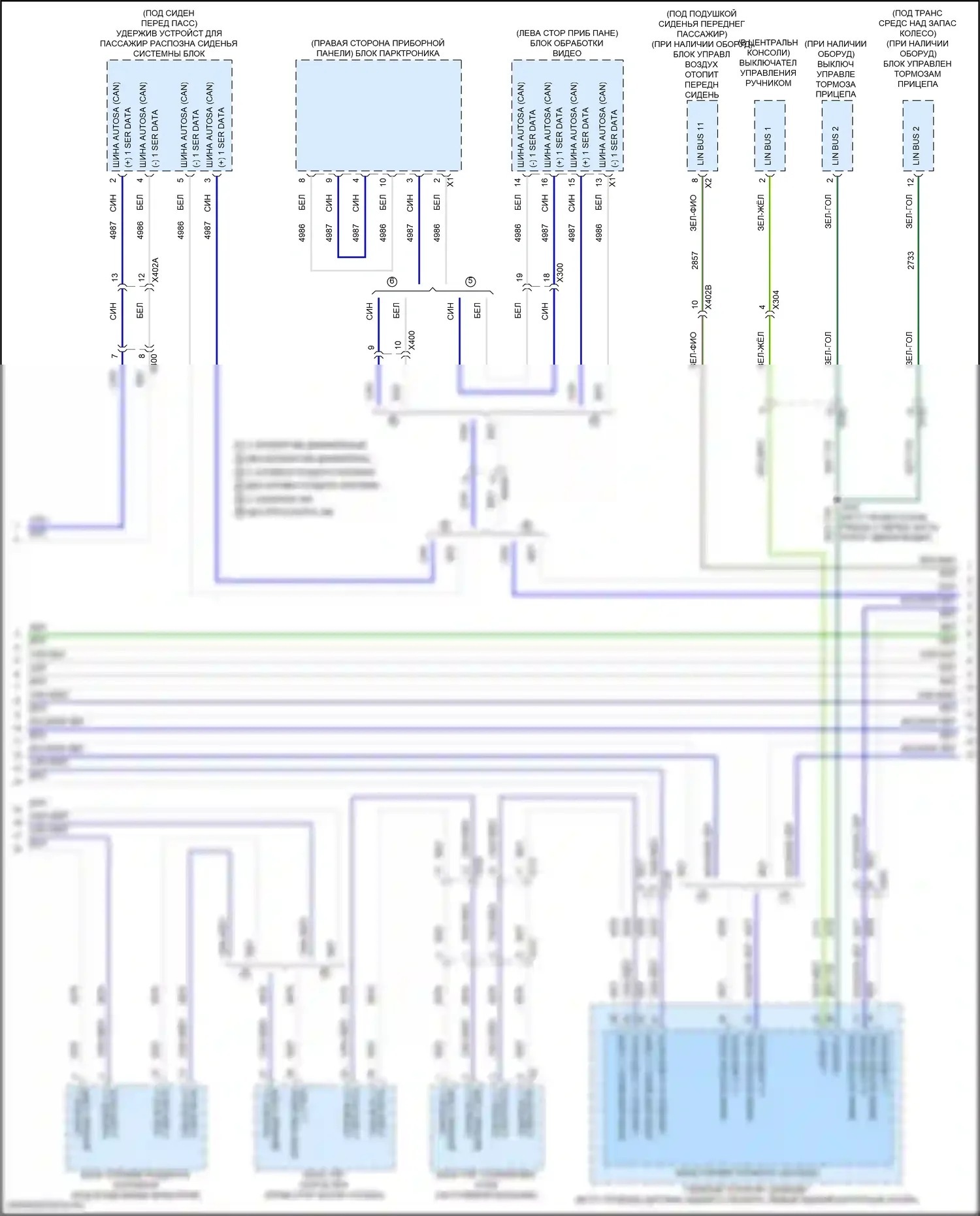Canyon GMC III (2022-2024): Can шина электросхема (4 из 7) 