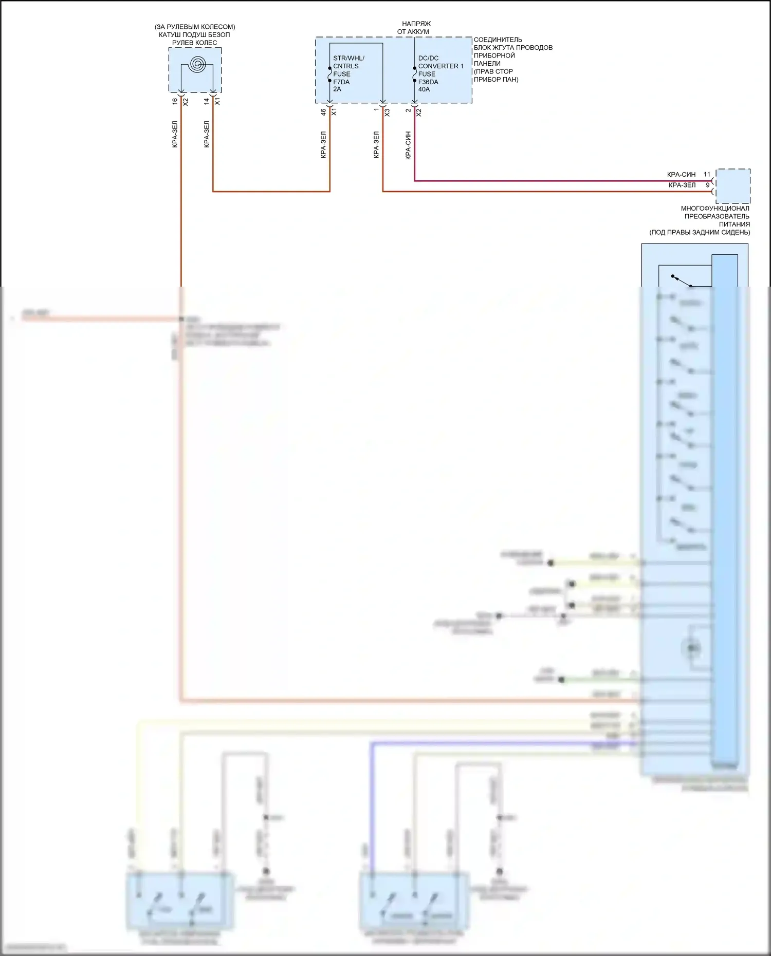 Canyon GMC III (2022-2024): Электросхема навигации, без усилителя (4 из 4) 