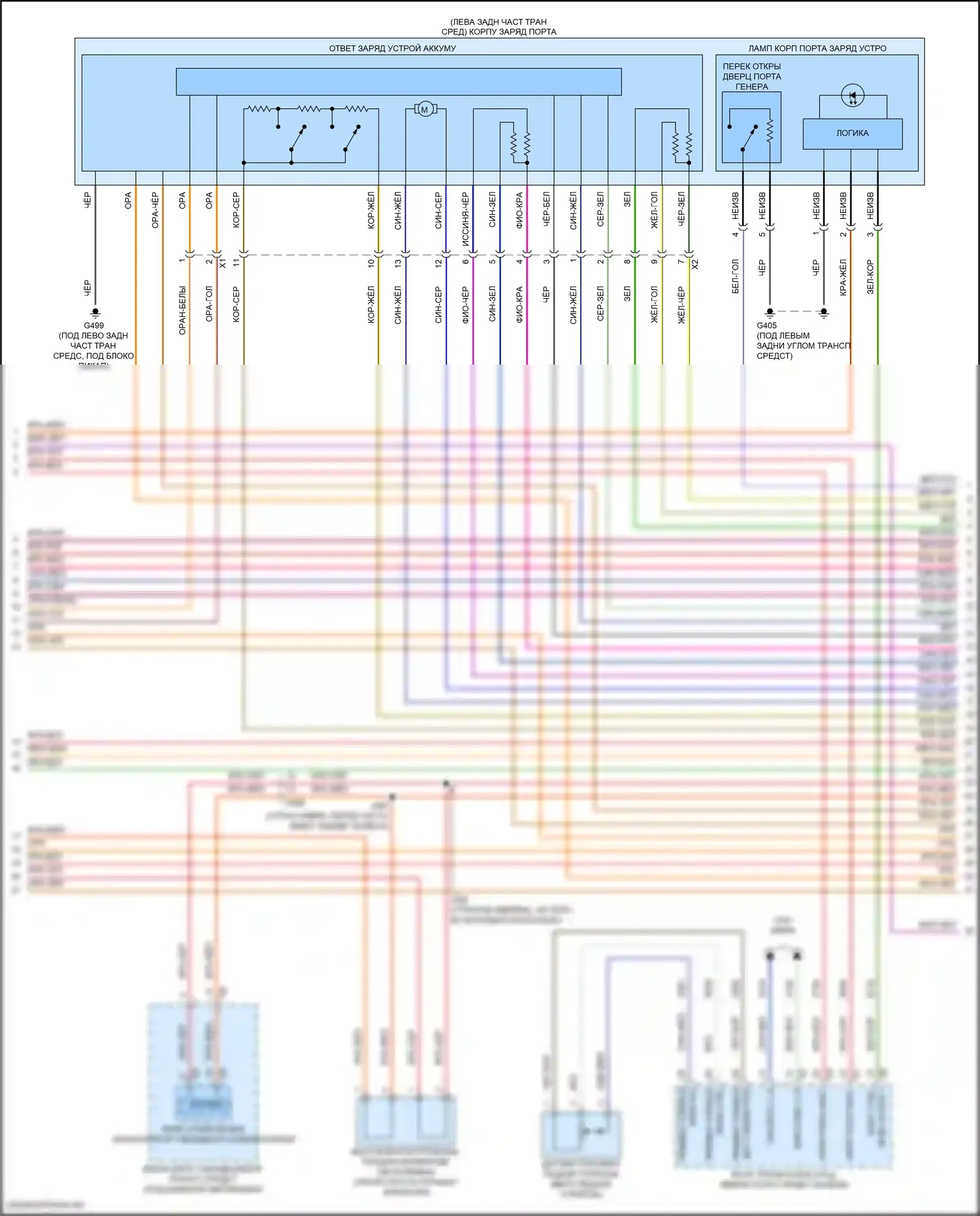 Hummer EV GMC I (2021-2024): Электросхема электрическая двигателя (3 из 11) 