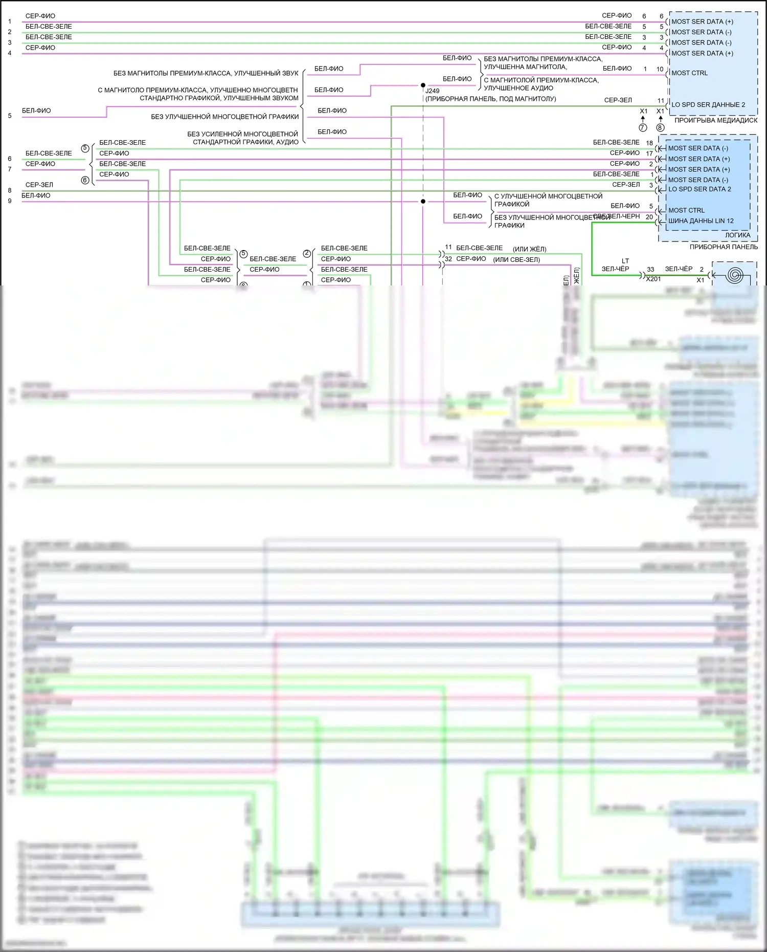 Sierra GMC III рестайлинг (2015-2018): 6,0л vin b, can шина электросхема (4 из 6) 