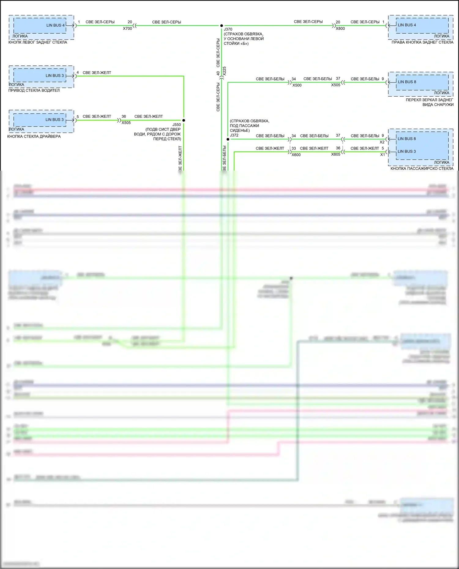 Sierra GMC III рестайлинг (2015-2018): 6,6л vin y, can шина электросхема (2 из 8) 