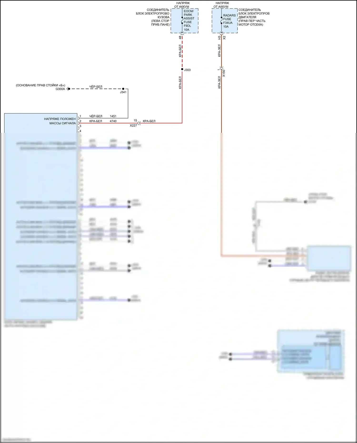 Sierra GMC IV рестайлинг (2022-2024): Электросхема для предотвращения столкновений, без активной безопасности полосы движения 