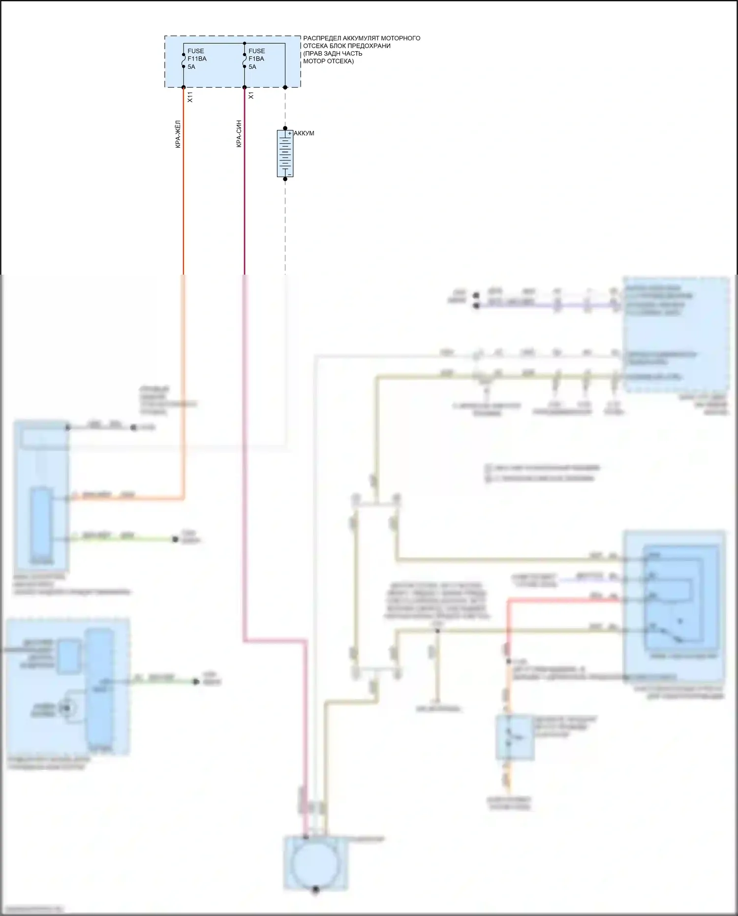 Sierra GMC IV рестайлинг (2022-2024): 3,0л vin 8, электросхема генератора 