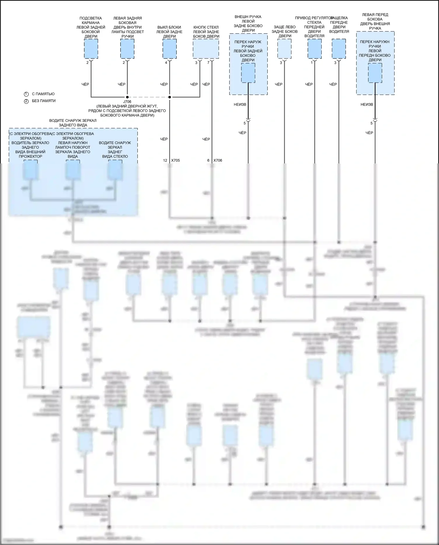 Yukon GMC V (2020-2024): Электросхема распределения массы (7 из 11) 